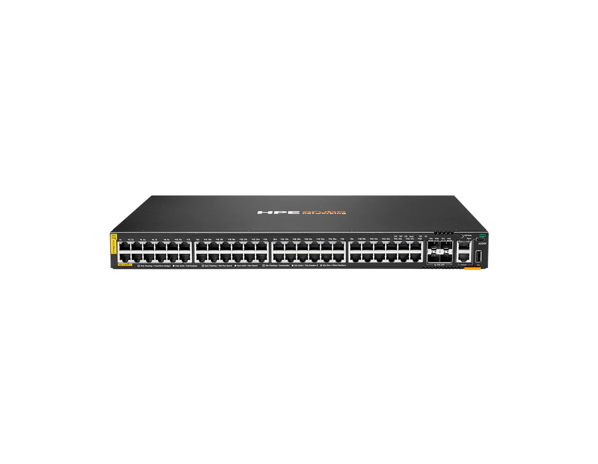 HPE Aruba Networking JL728B CX 6200F 48G Class‑4 PoE 4SFP+ 740W Switch