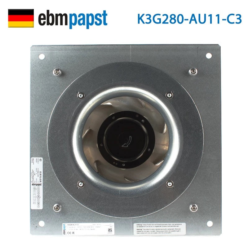 K3G280-AU11-C3 ebm papst  fan 1KW 3100RPM