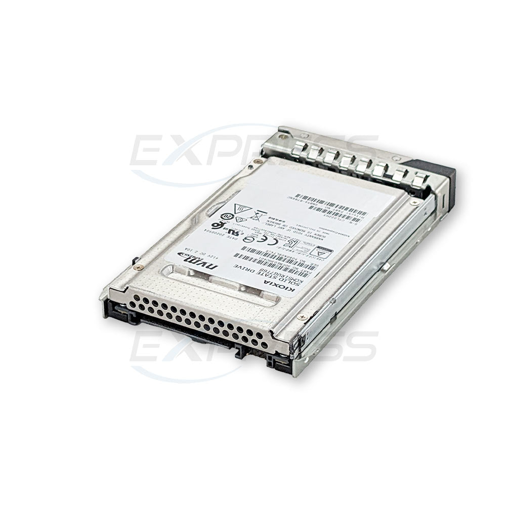KCM51RUG7T68 - 2.5" 7.68TB NVMe SSD CM5-R Drives | Refurbished Kioxia