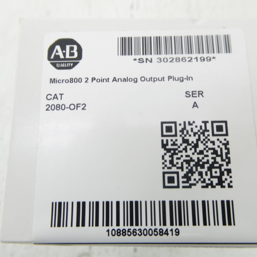 ALLEN BRADLEY 2080-OF2 SER. A NSFS