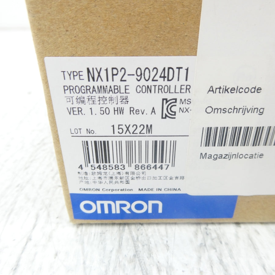OMRON NX1P2-9024DT1 NSFS
