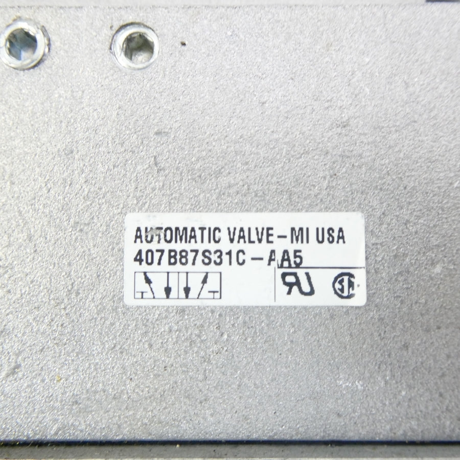 AUTOMATIC VALVE 407B87S31C-AA5 120V NSNP
