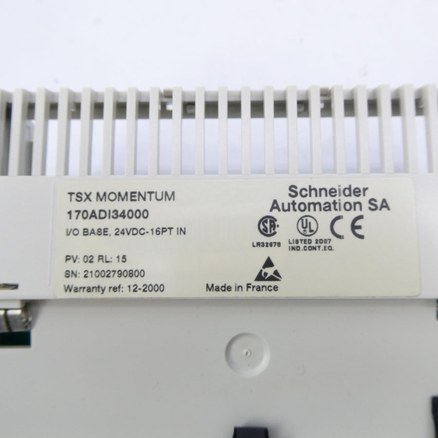 SCHNEIDER AUTOMATION 170ADI34000 24VDC NSMP