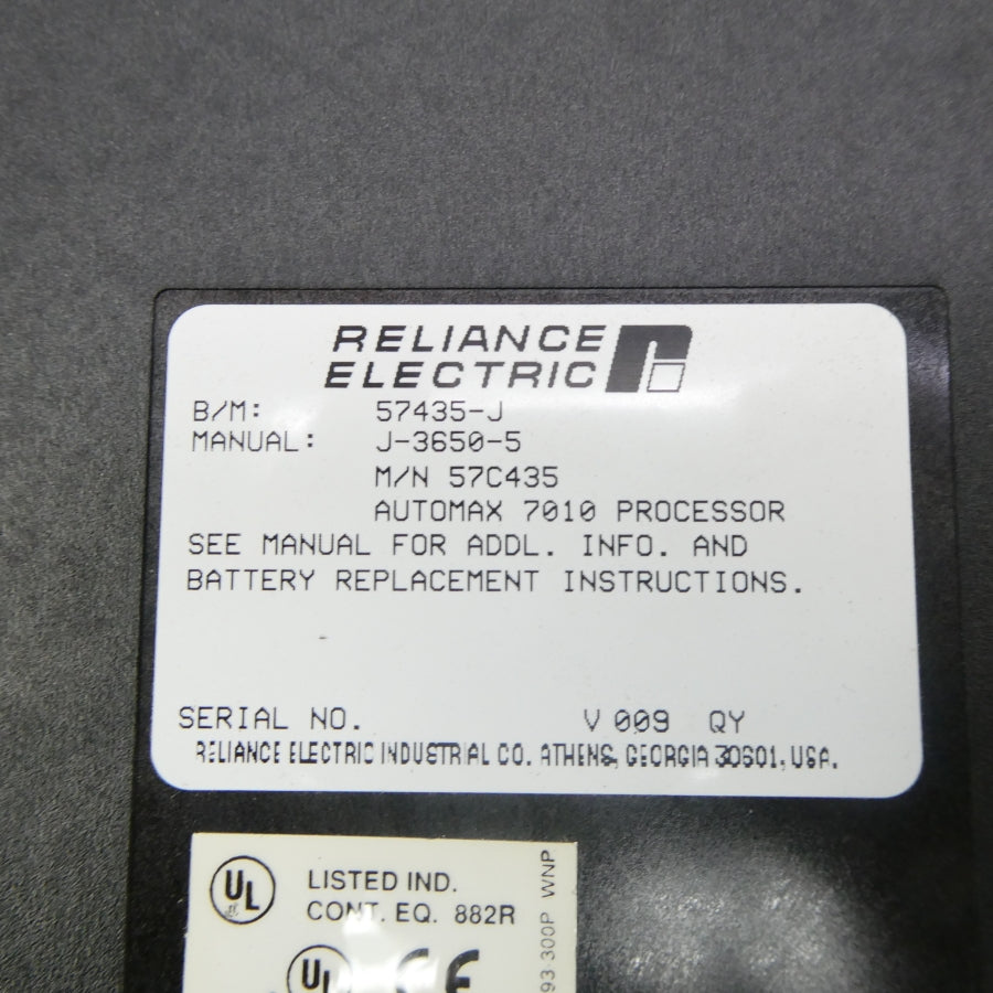 RELIANCE ELECTRIC 57435-J 57C435 UNMP