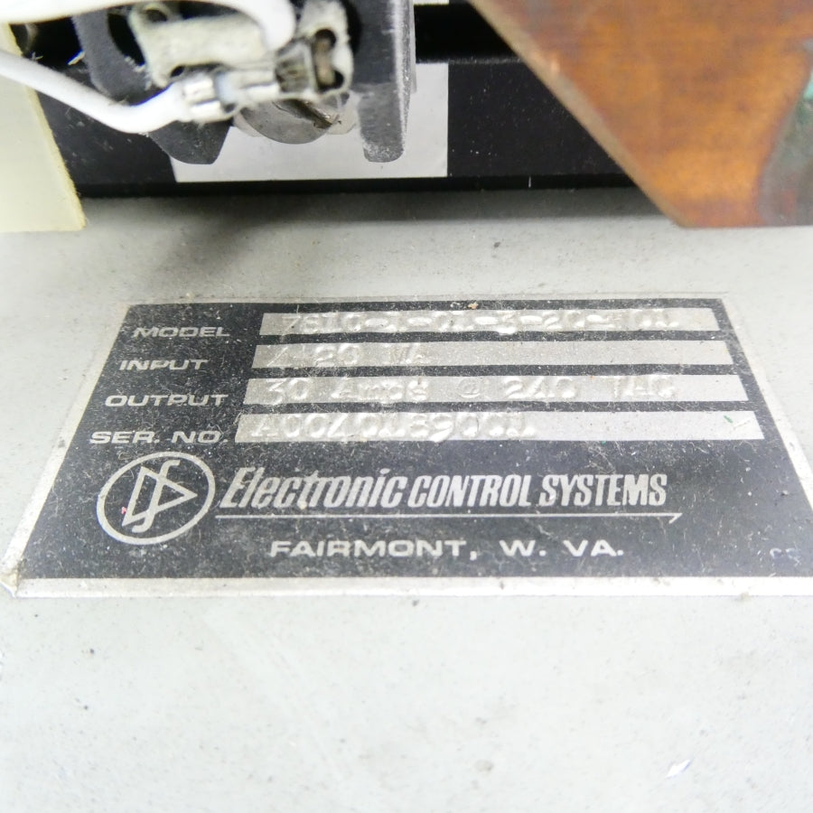 ELECTRONIC CONTROL SYSTEMS 7810-1-01-3-20-101 UNMP