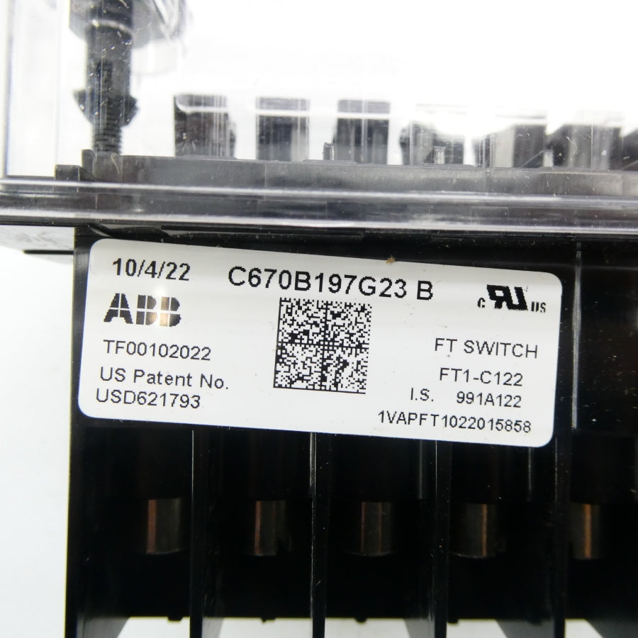 ABB C670B197G23B 1VAPFT1022015858 FT1-C122 NSMP