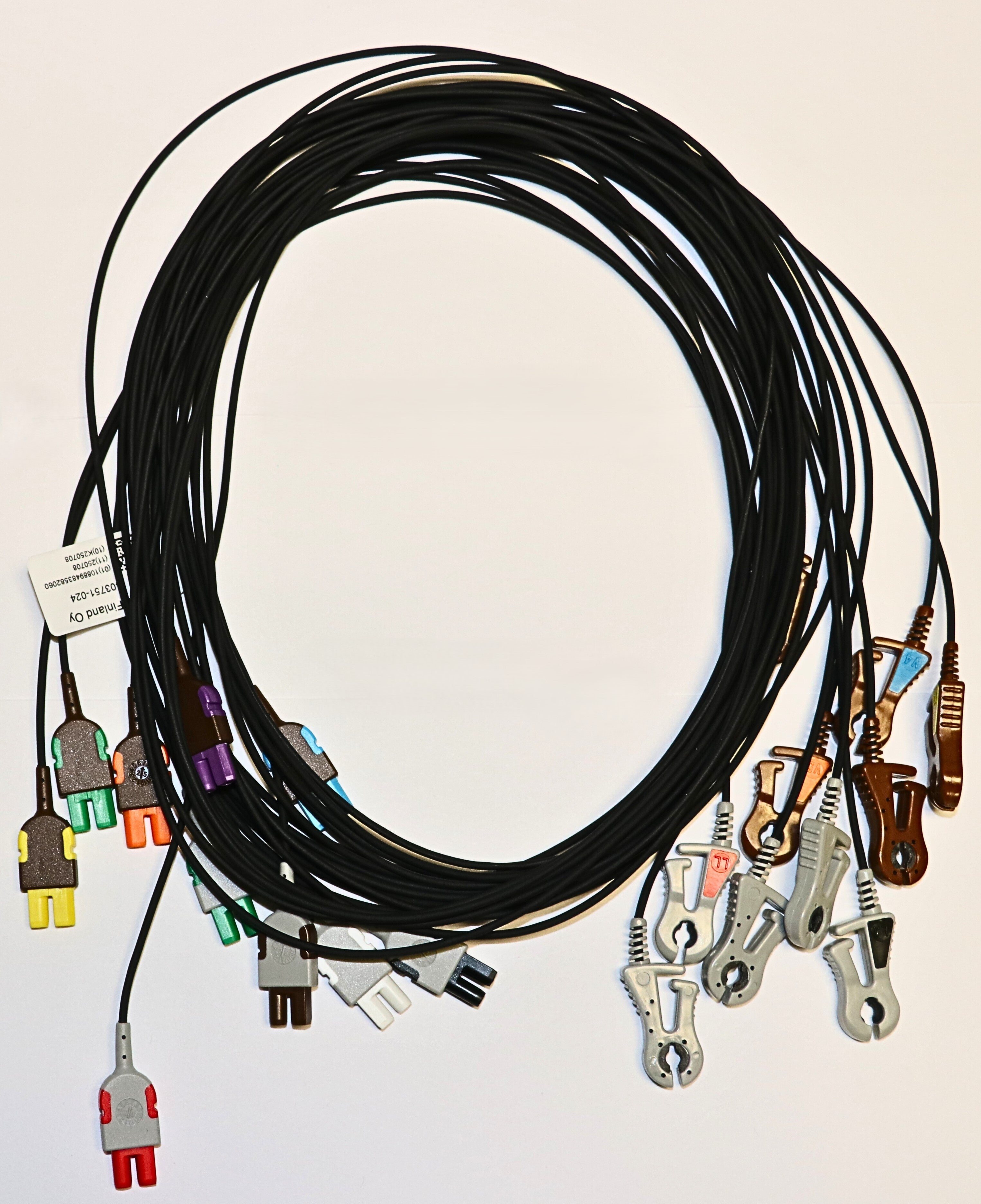 GE Radiotranslucent AHA 10-Lead Multi-Link Leadwire (403751-024)