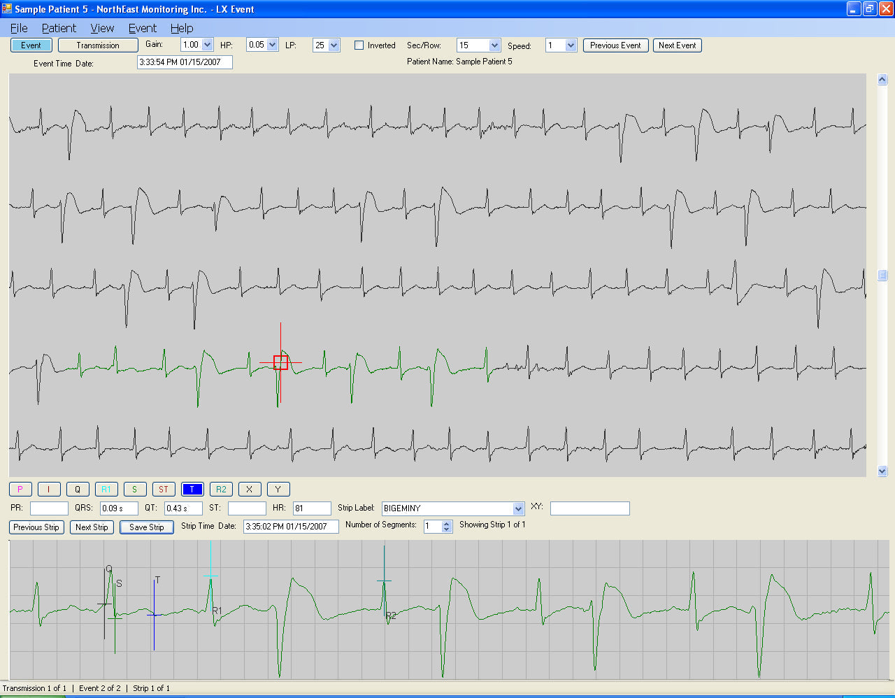 NorthEast Monitoring, Inc. LX Event Software