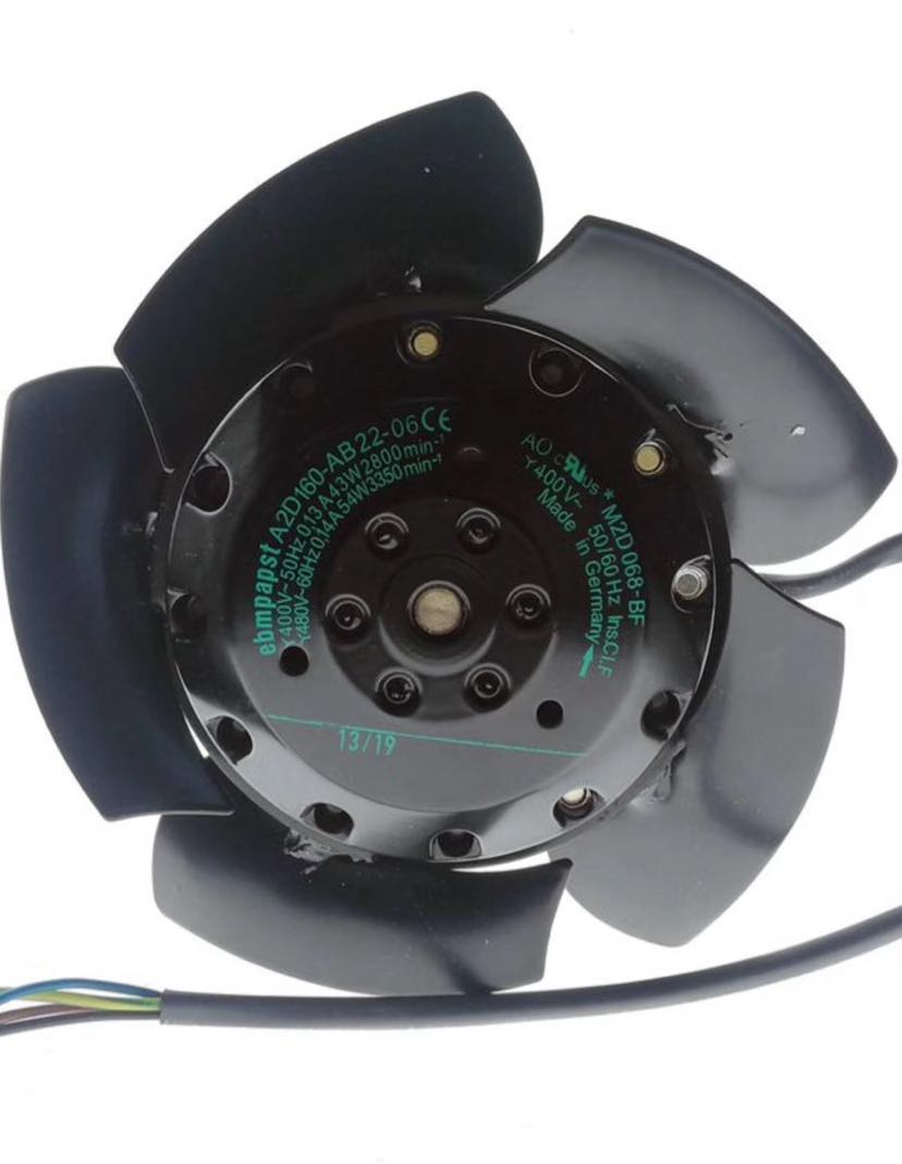 M2D068-BF ebm-papst centrifugal fan 400-480V 54/43W High-Speed Industrial Cooling Solution