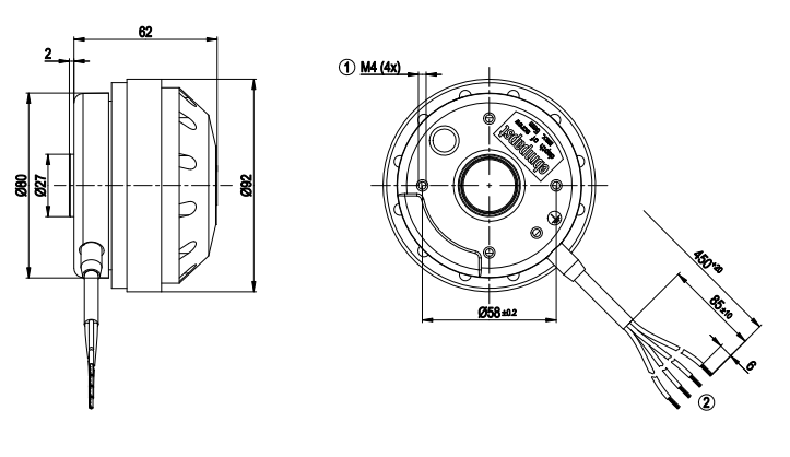 M2D068-BF ebm-papst centrifugal fan 400-480V 54/43W High-Speed Industrial Cooling Solution