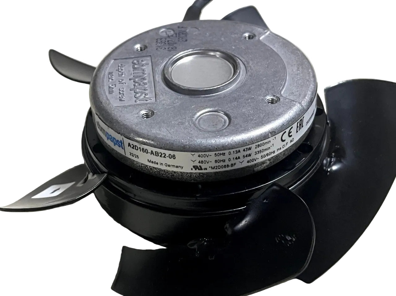 M2D068-BF ebm-papst centrifugal fan 400-480V 54/43W High-Speed Industrial Cooling Solution