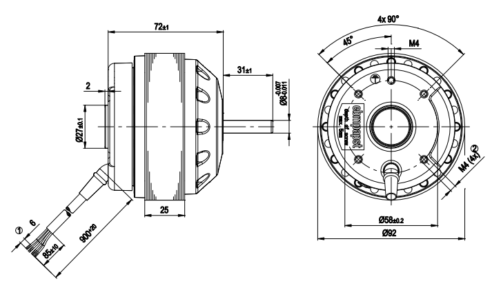 M2D068-CF ebm papst centrifugal fan