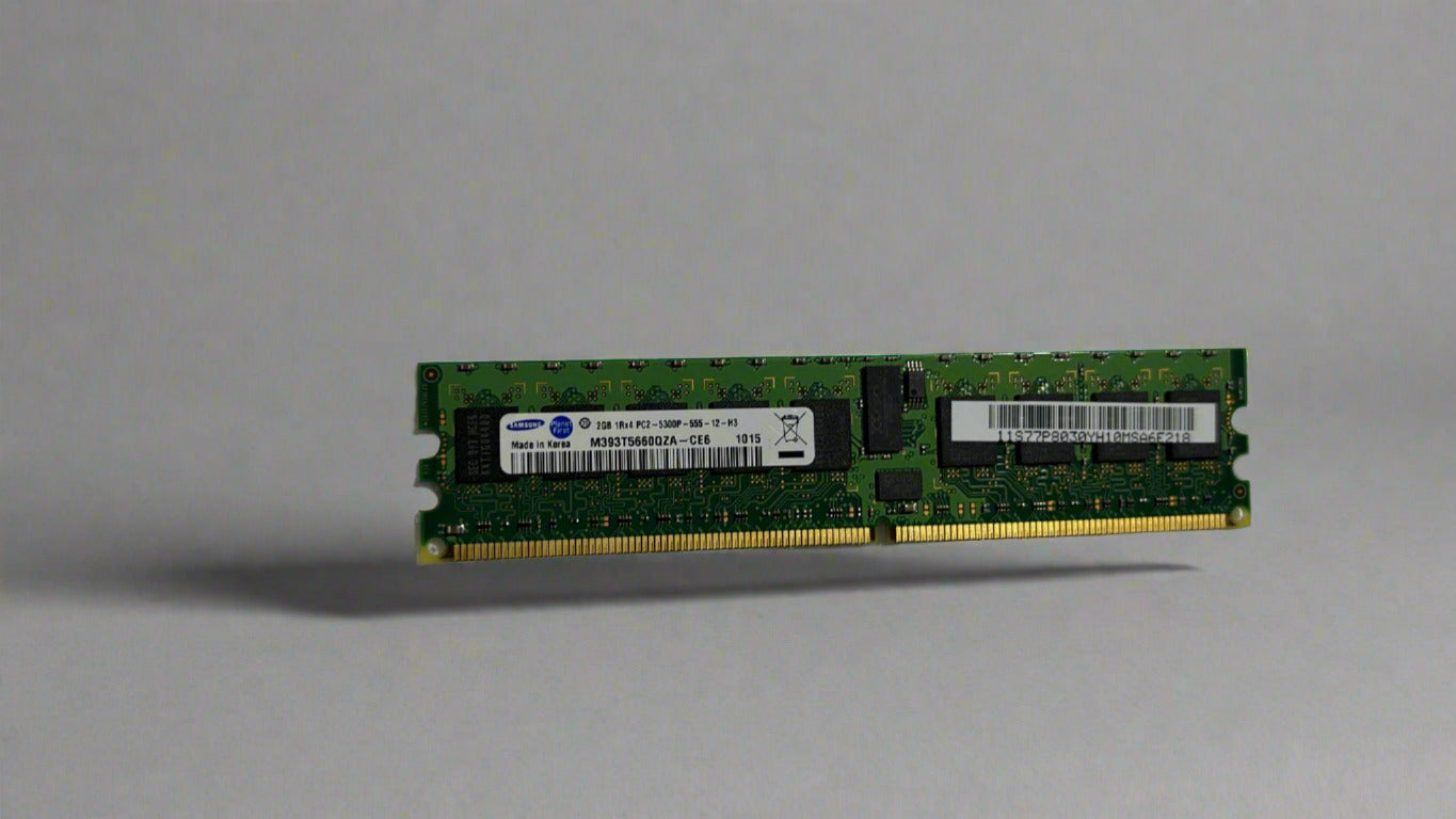 Samsung M393T5660QZA-CE6 2GB PC2-5300P ECC RDIMM | Alo Tech Solutions