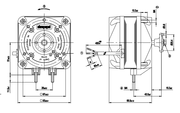 M4Q045-CA01-01 ebm papst motor fan