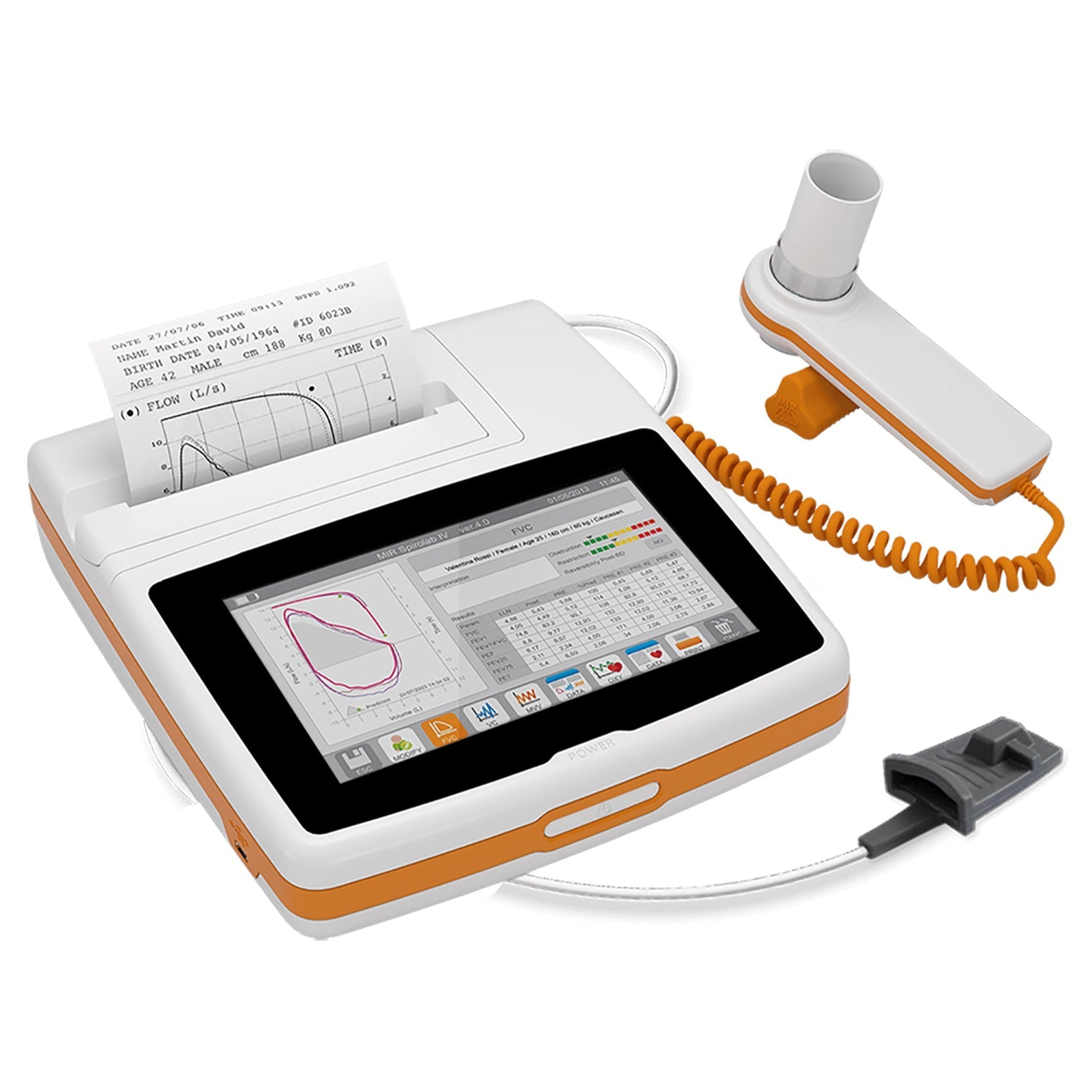 Spirolab Desktop Spirometer w/ Oximetry