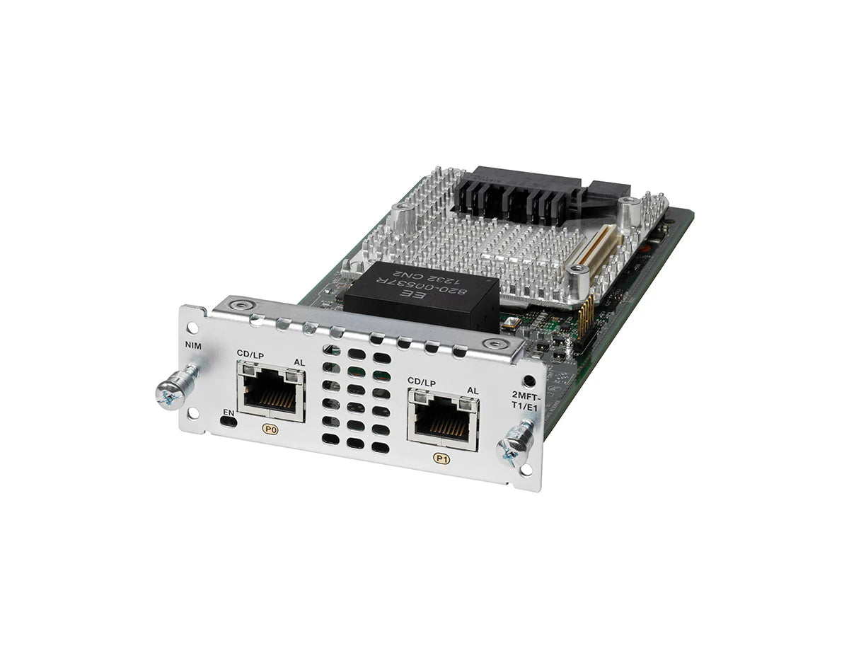 Cisco NIM-2MFT-T1/E1 Expansion Module
