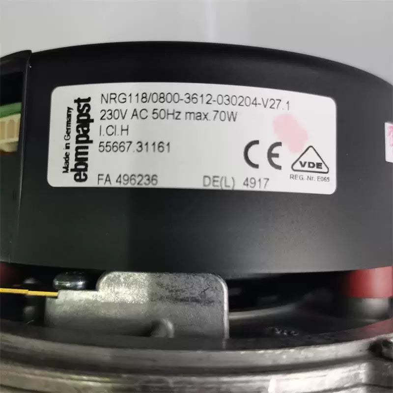 NRG118/0800-3612-030204-V27.1 Ebm-Papst  FAN