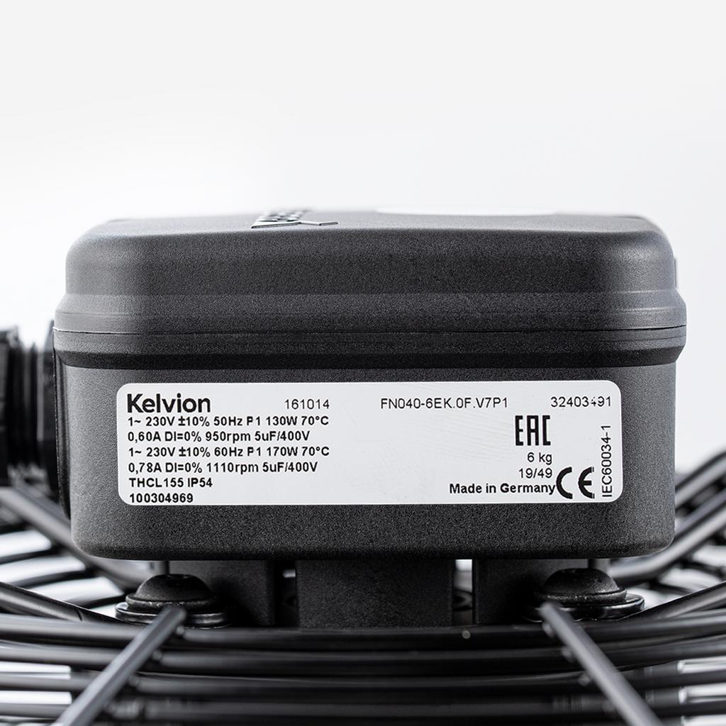 FN040-6EK.0F.V7P1  ZIEHL-ABEGG Axial Fan 0.13kW 230V 0.6A 950rpm