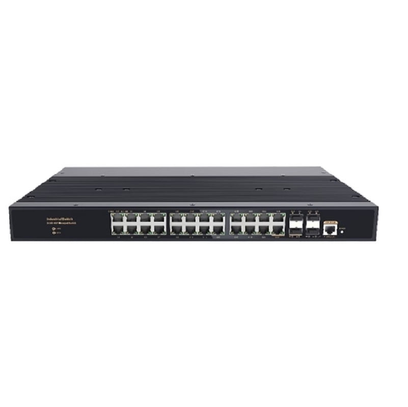 OW-IES3110-24TF, 24 x 10/100/1000BASE-T and 4* 100/ 1000Base-X  uplink SFP fiber ports (including 2 combo ports), -40 to 75°C Operating Temperature