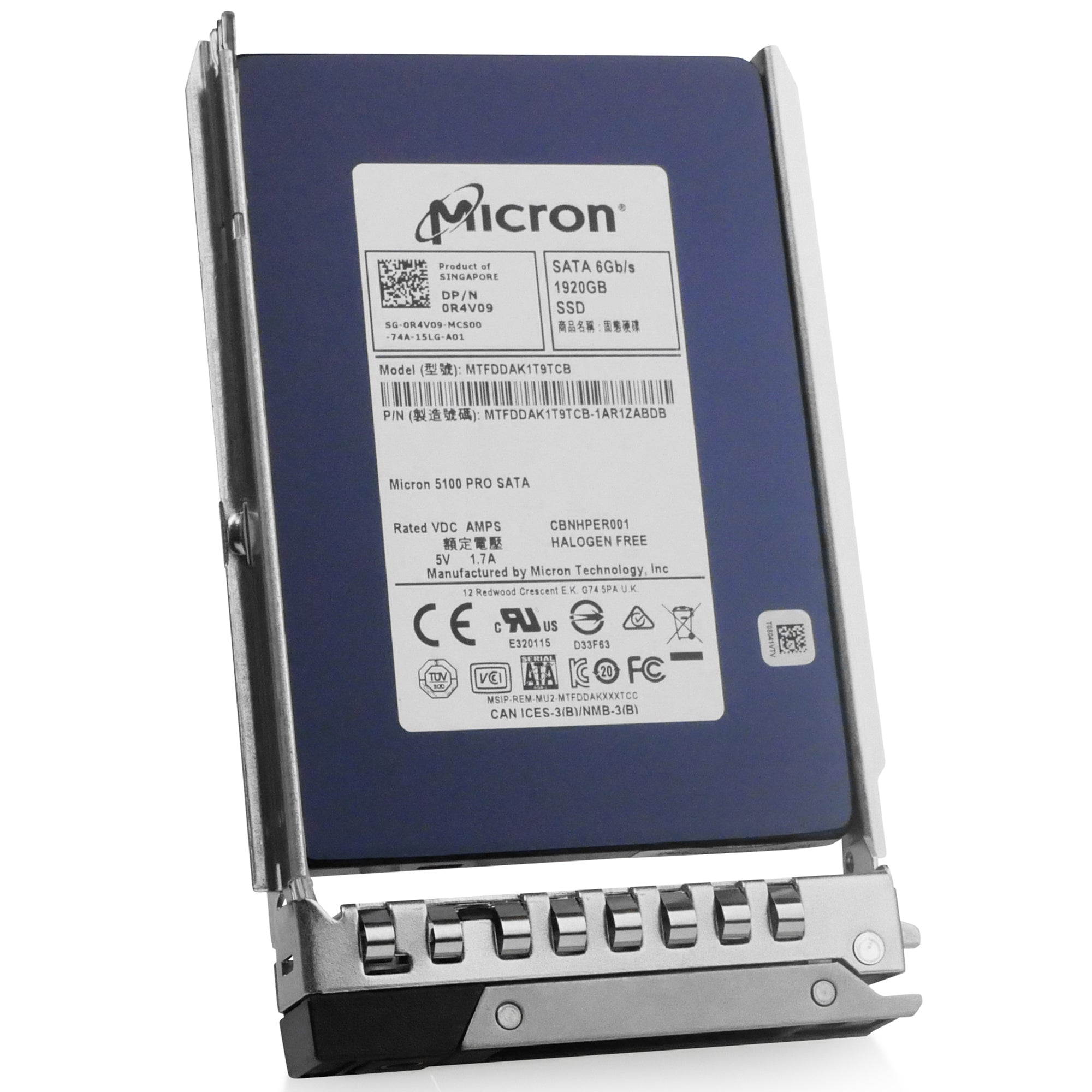 Dell G14 0R4V09 1.92TB SATA 6Gb/s 3D TLC 2.5in Solid State Drive