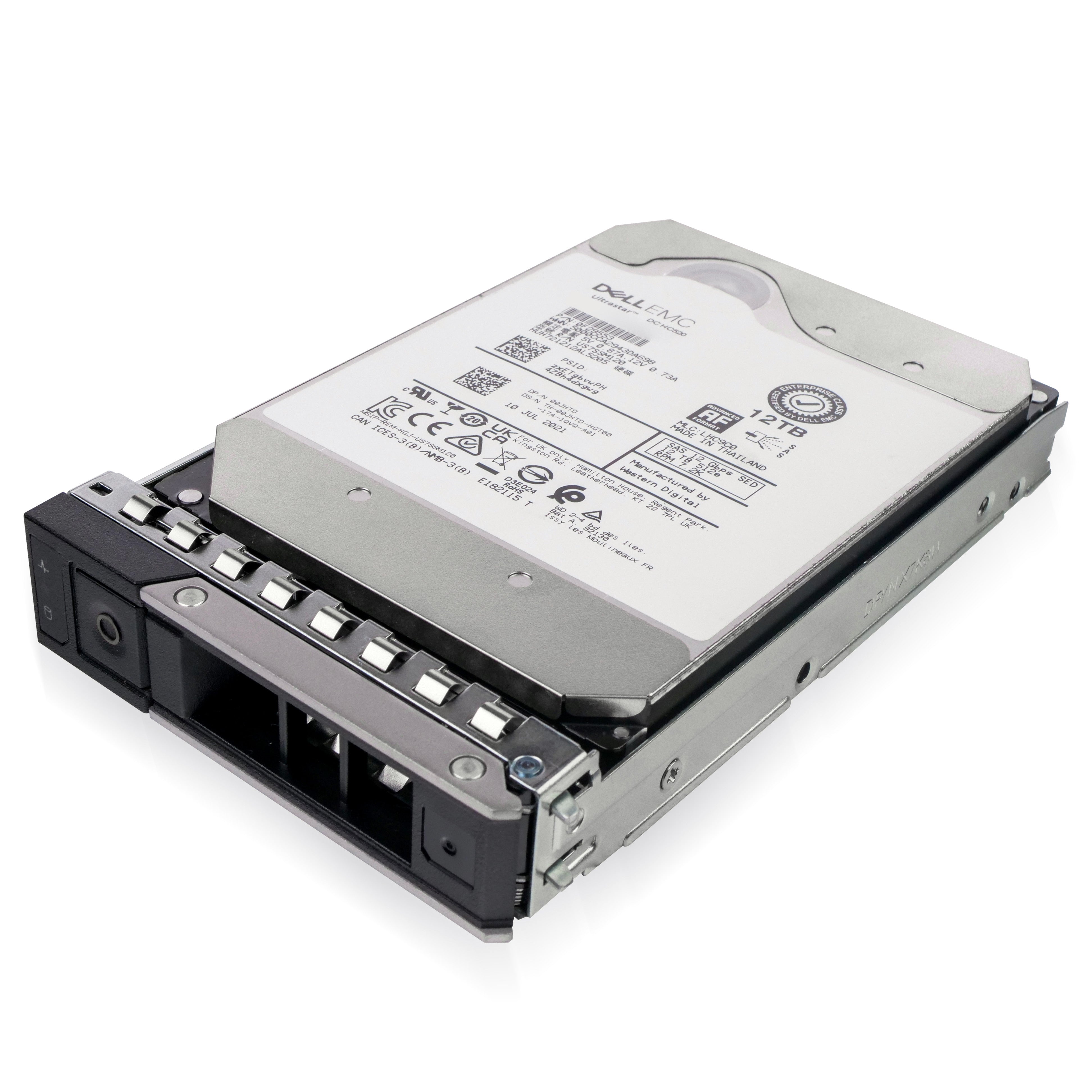Dell G14 J778Y 12TB 7.2K RPM SAS 12Gb/s 512e 256MB 3.5in Refurbished HDD