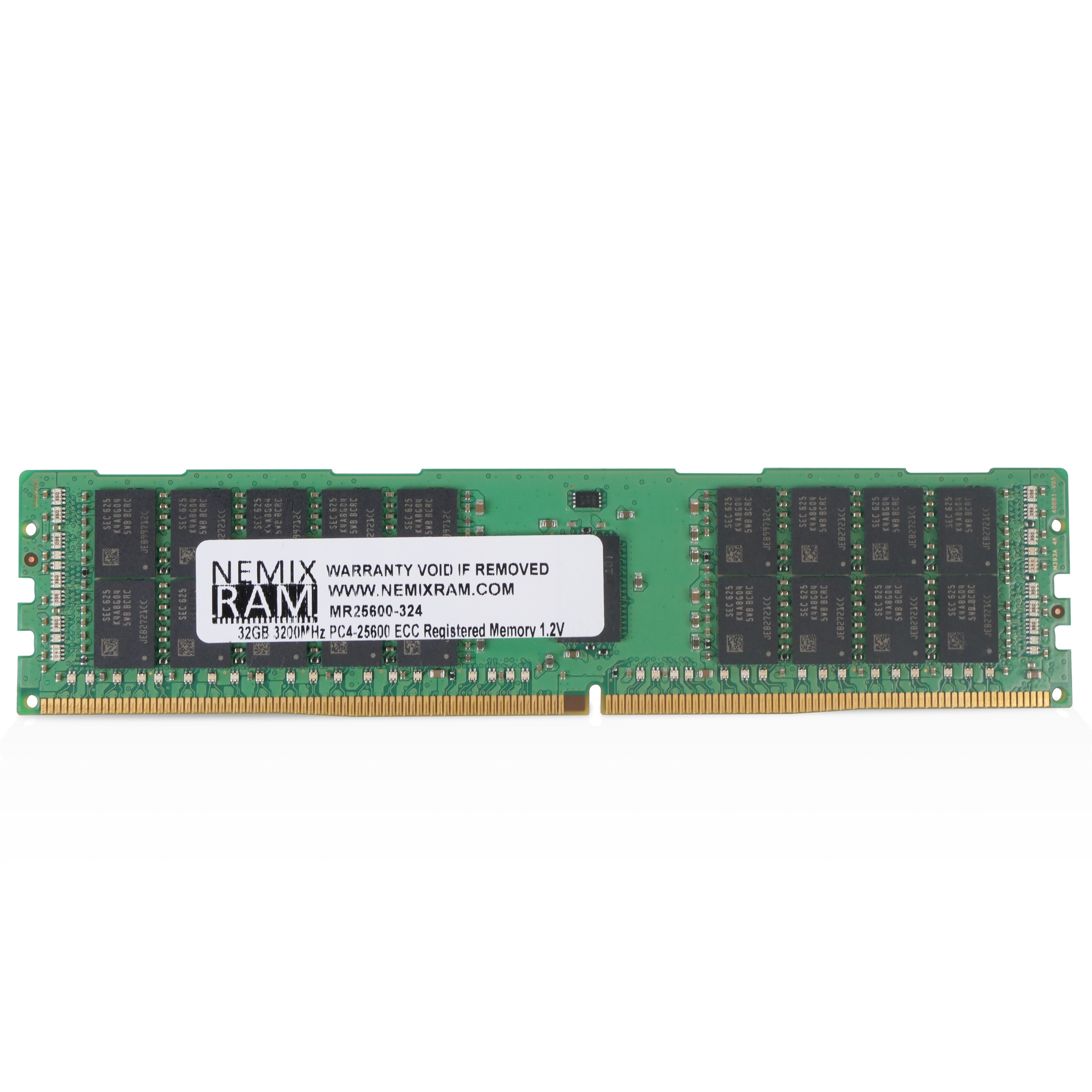 NEMIX MR25600-324 32GB DDR4 3200MHz RDIMM ECC Server RAM (PC4-25600) Refurbished
