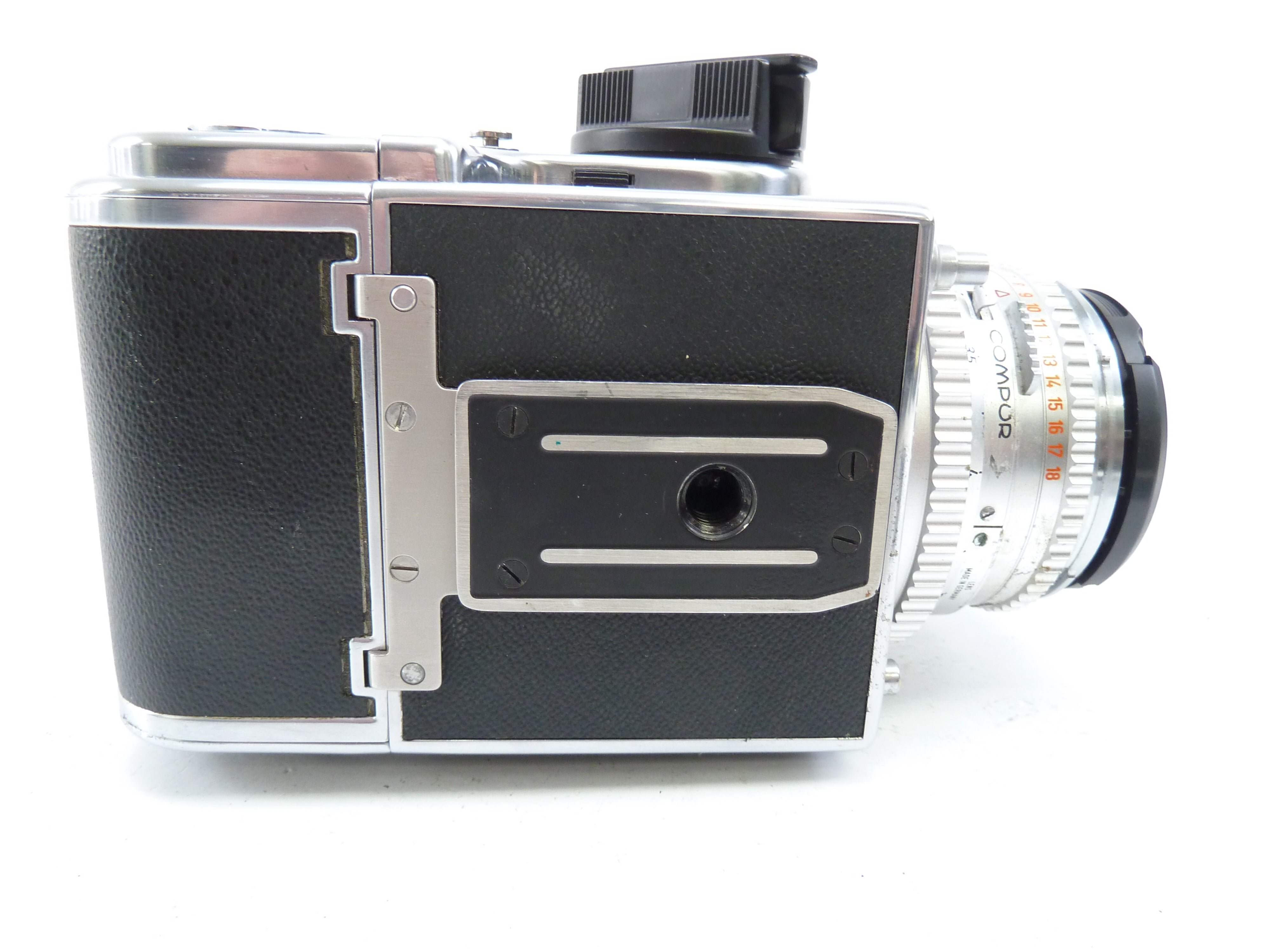 Hasselblad 500C Camera Outfit with 80MM F2.8, 120 Film Back, and WLF