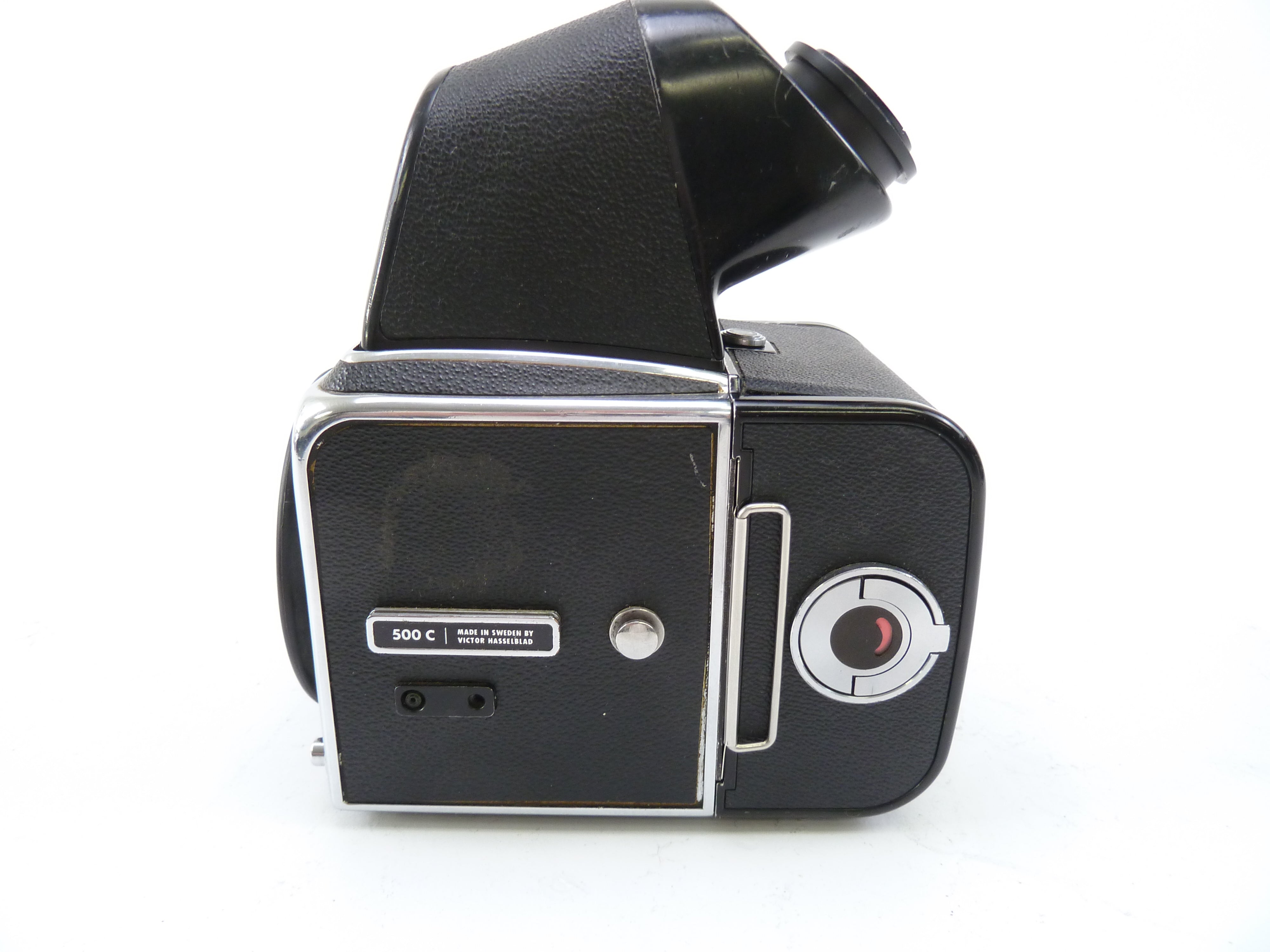 Hasselblad 500C Medium Format 6x6cm SLR Camera with Prism Finder and 120 Back