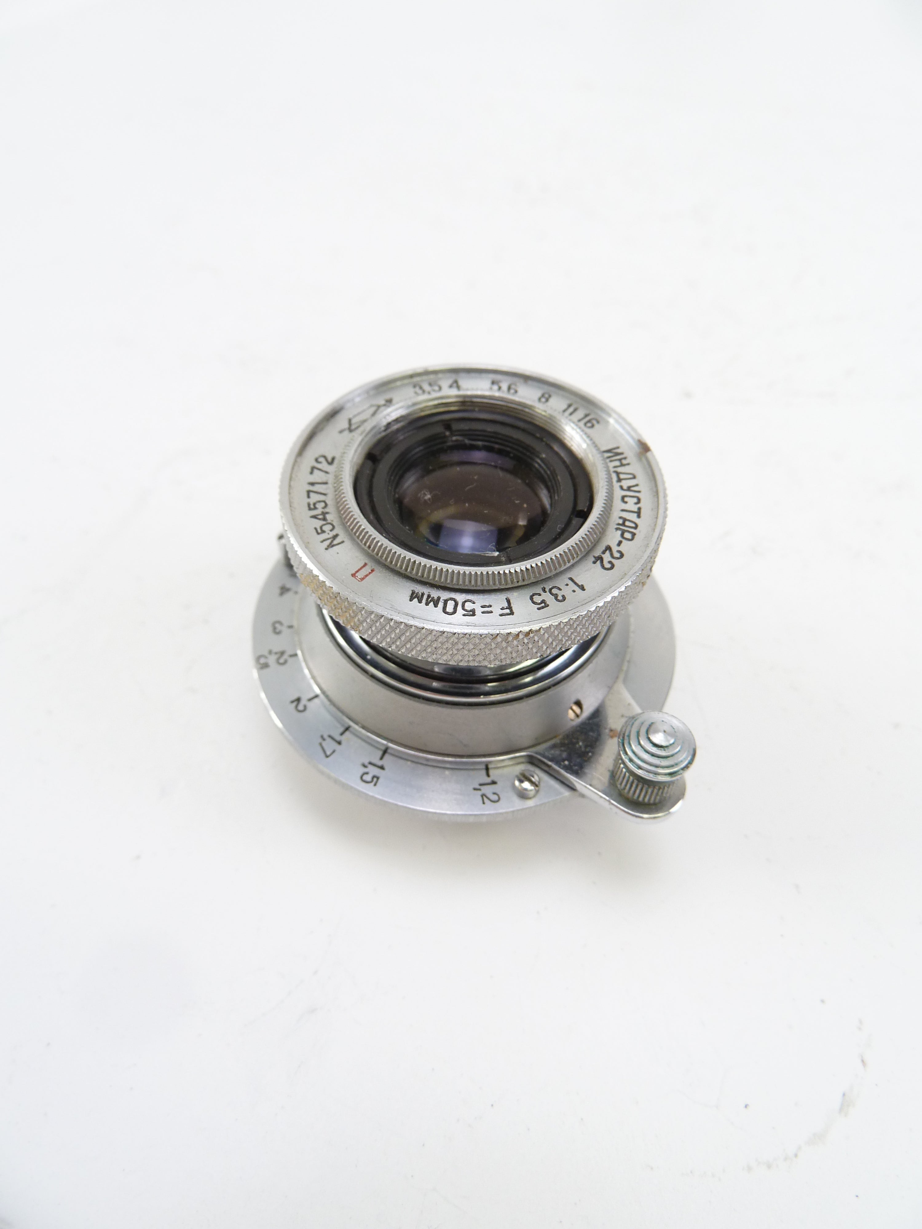 Russian Industar-22 NHAYCTAP 50MM f3.5 Leica Screw Mount