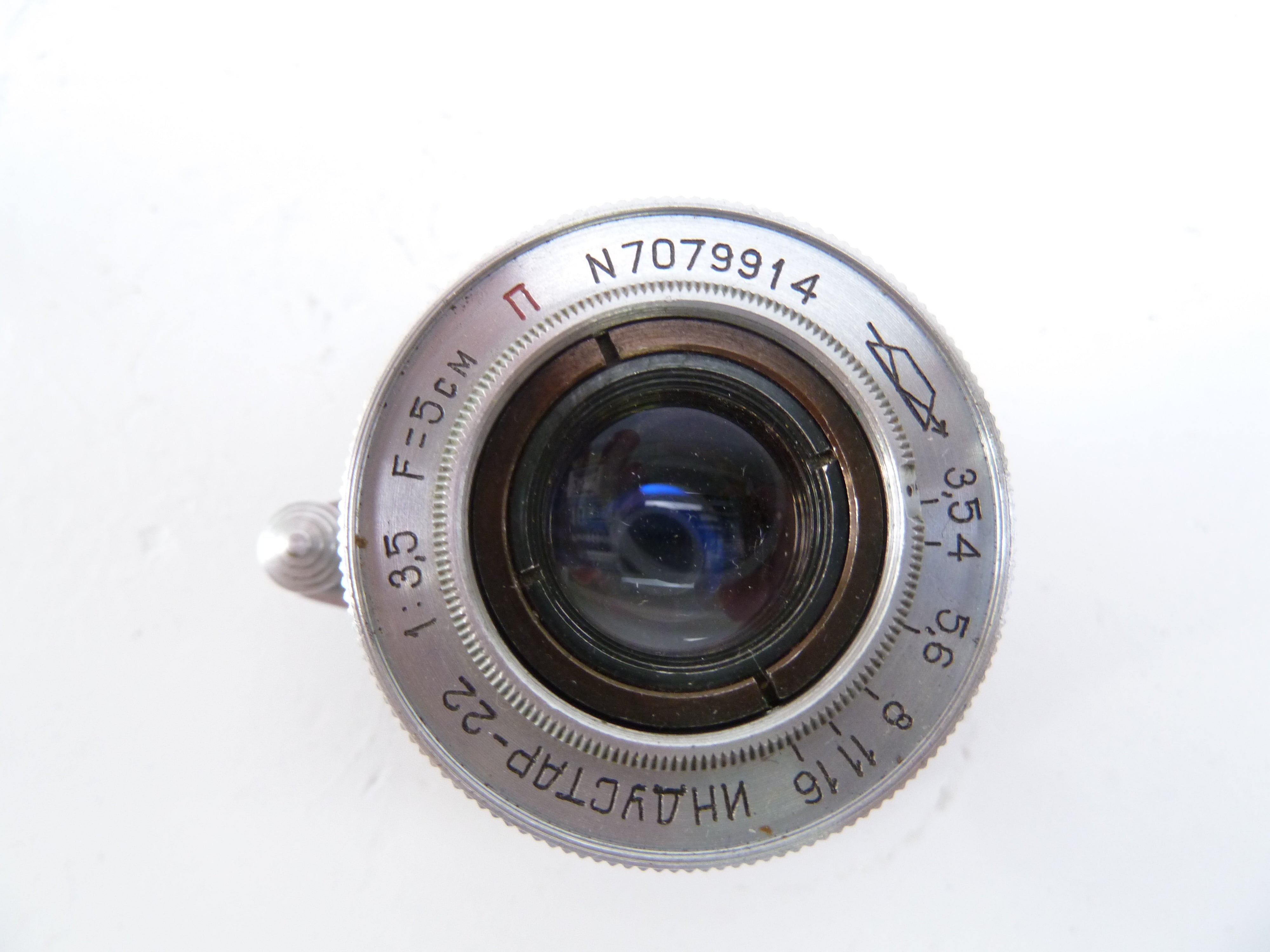 Russian Industar-22 NHAYCTAP 50MM f3.5 Leica Screw Mount Lens