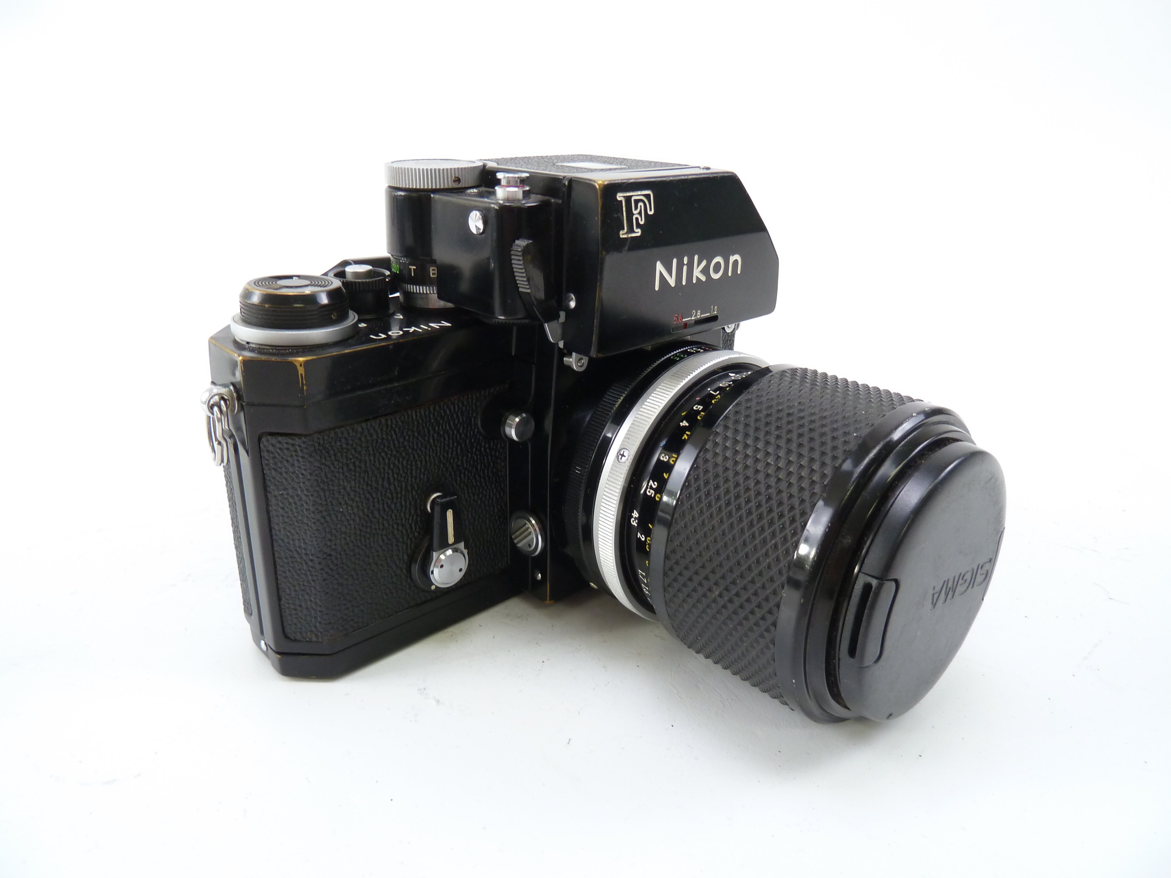 Nikon FTn Black Body with 43-86MM F3.5 Zoom Lens