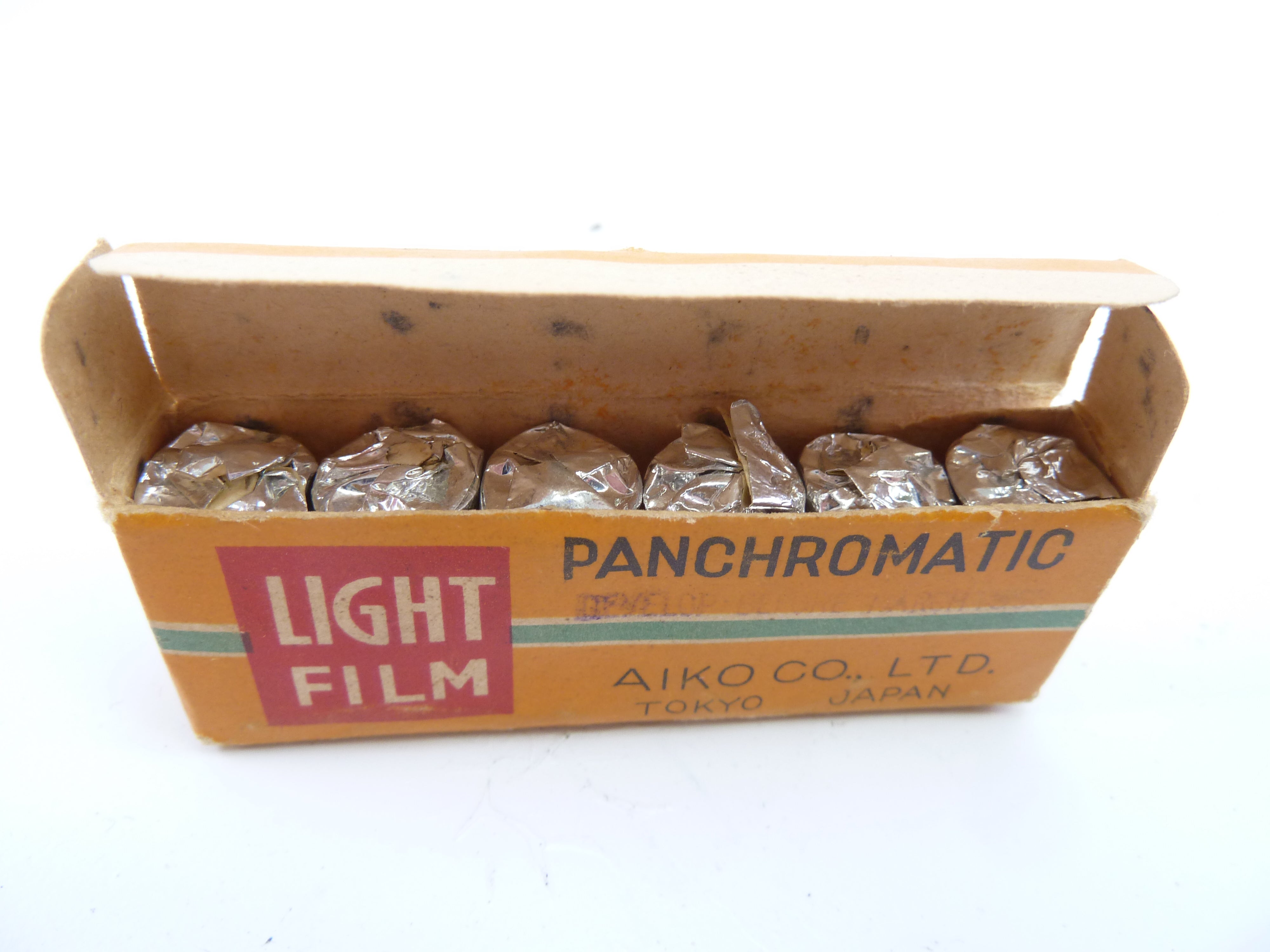 Panchromatic Light Film for Sply Cameras dated 1953 (6 rolls per Pack)