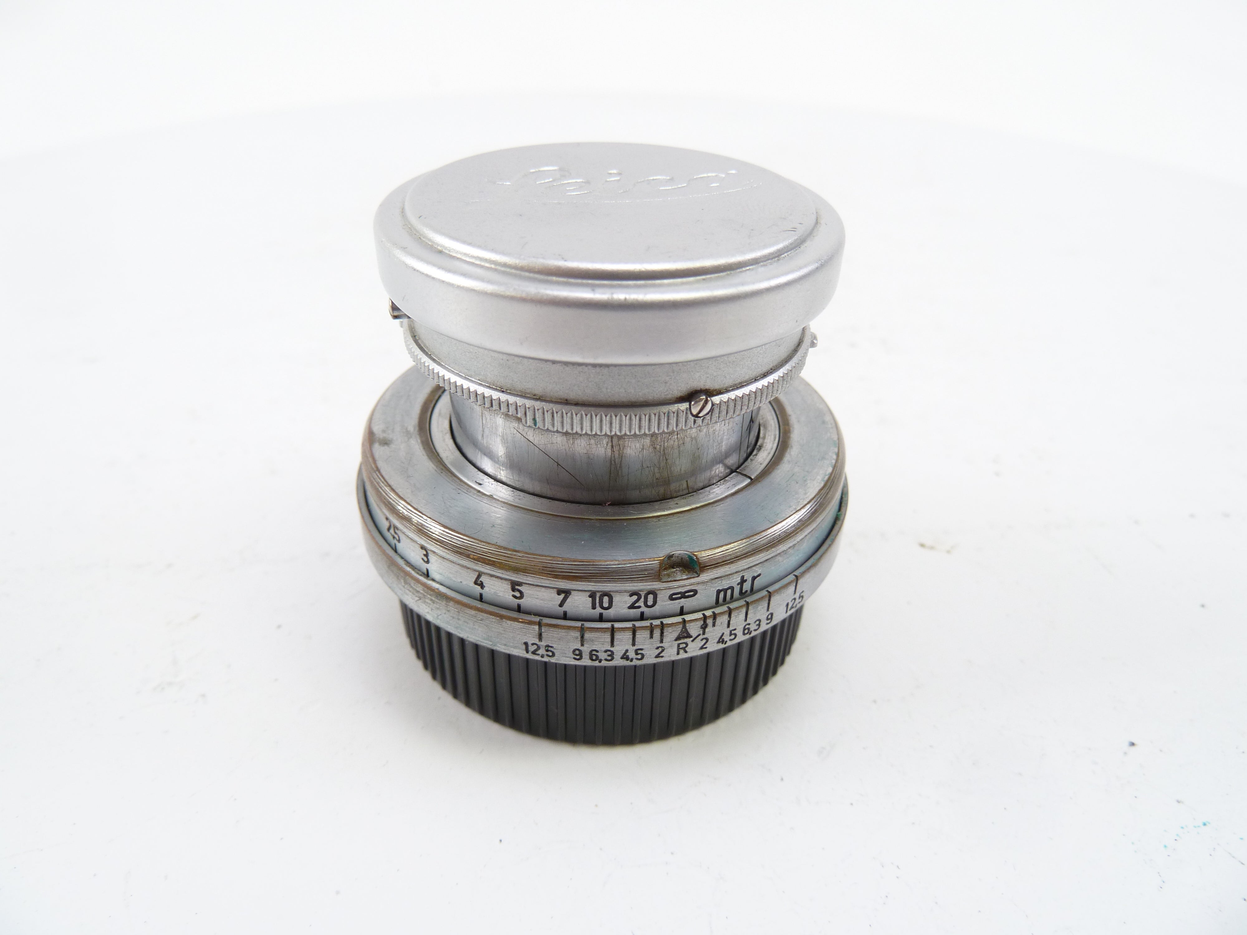 Leica Leitz Summar 5cm F2 L39 Screw Mount Collapsable Lens