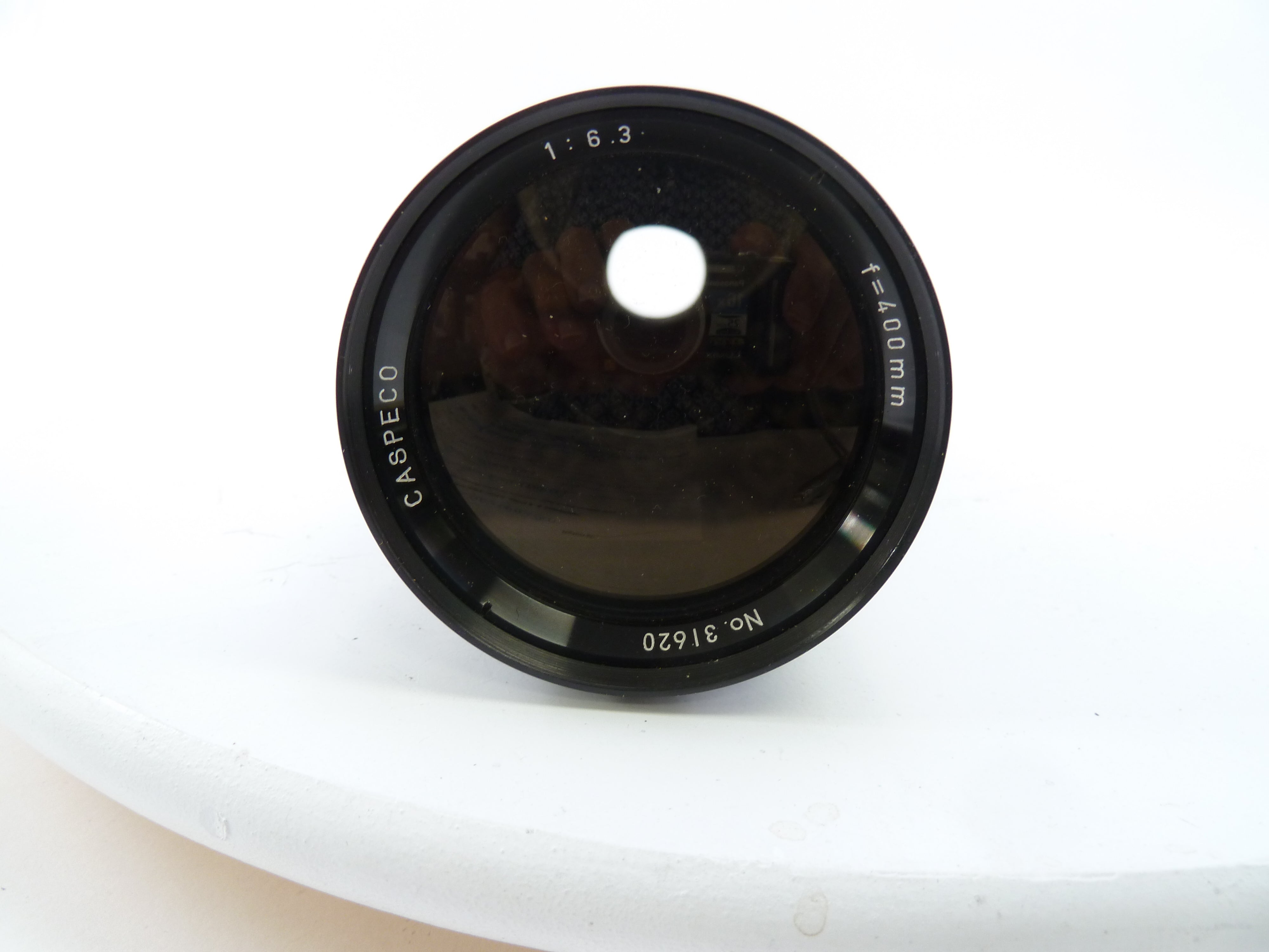 Caspeco 400MM F6.3 Telephoto Lens in T-Mount with Nikon F T mount included