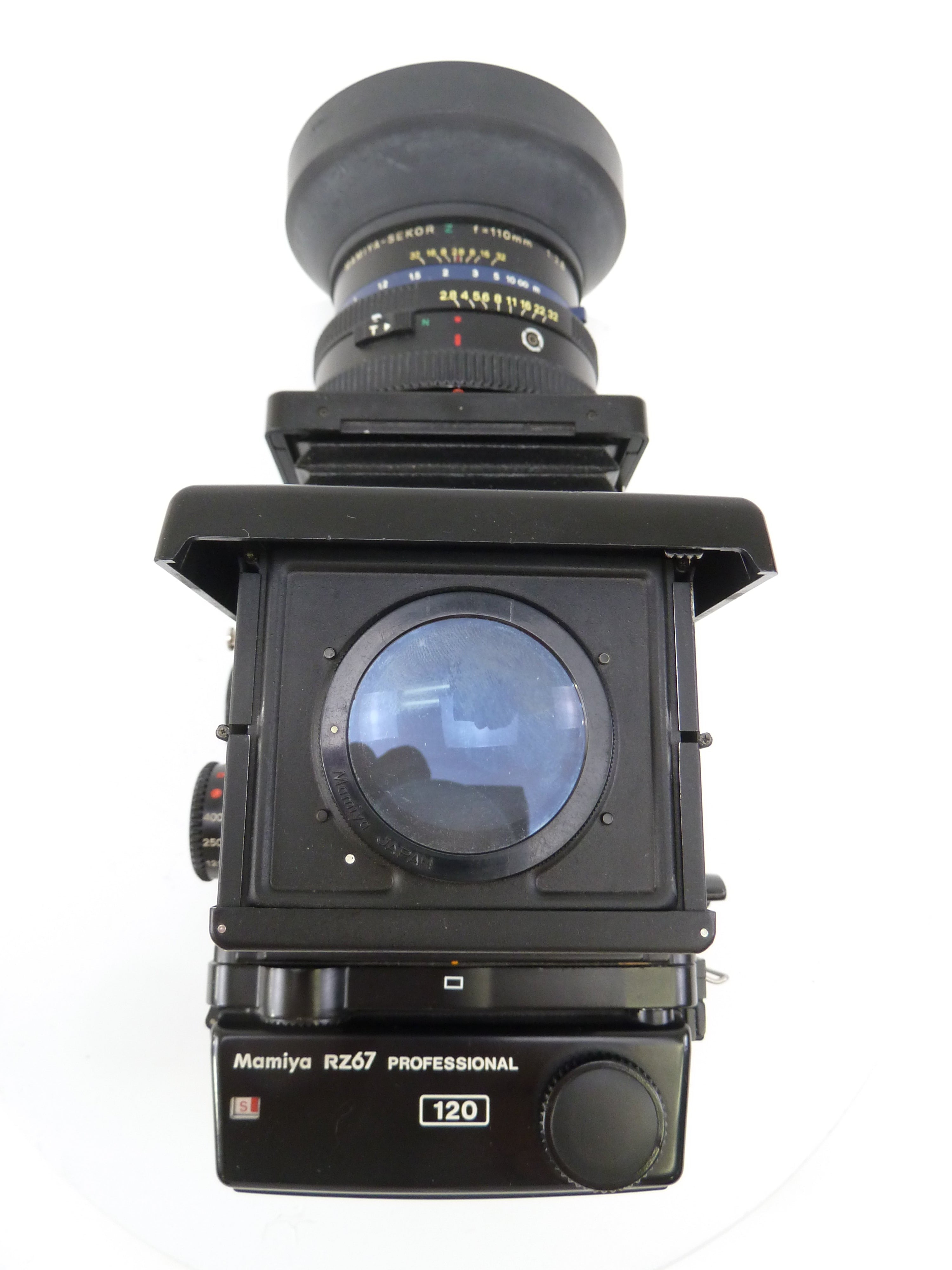 Mamiya RZ67 Pro Kit with 110MM F2.8 Lens, Pro 120 Film Back, and WLF