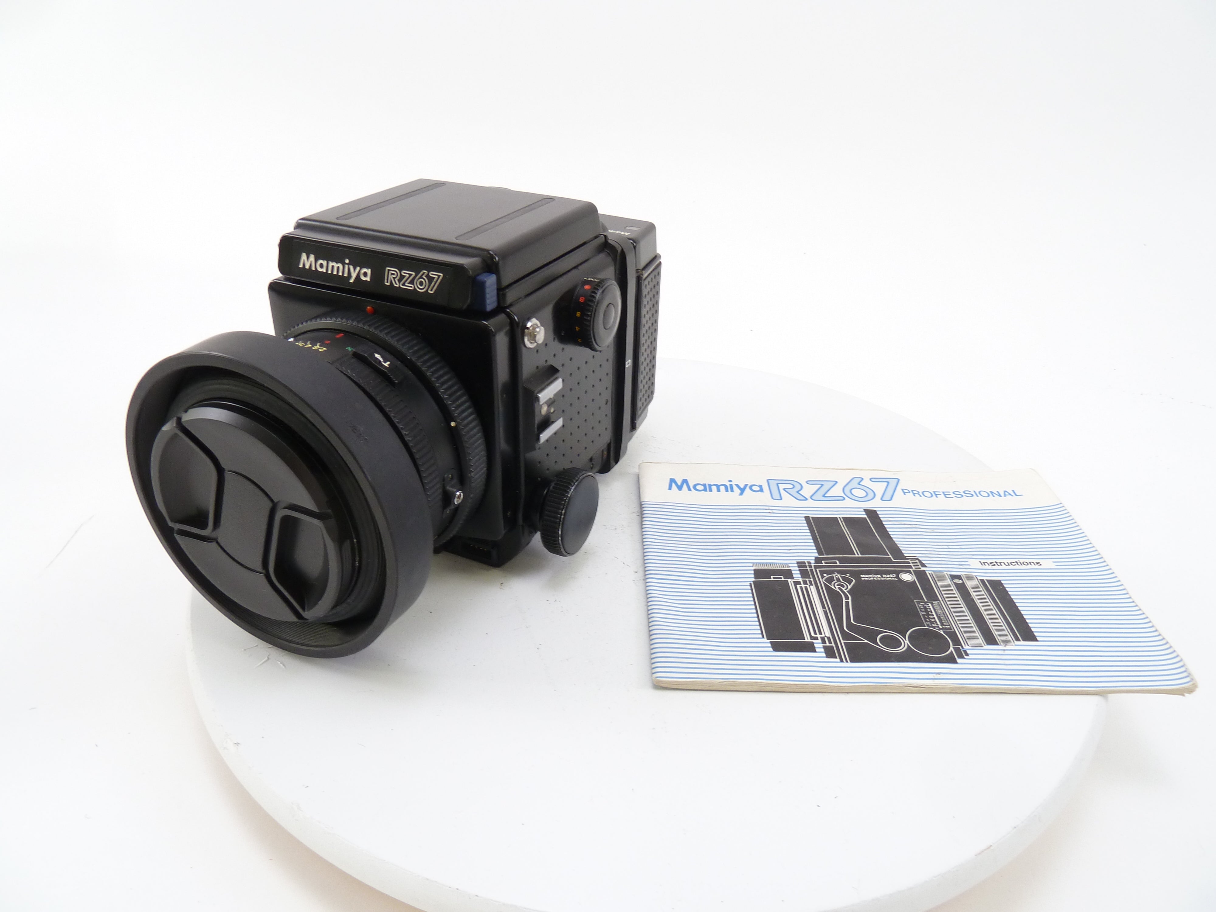 Mamiya RZ67 Pro Kit with 110MM F2.8 Lens, Pro 120 Film Back, and WLF