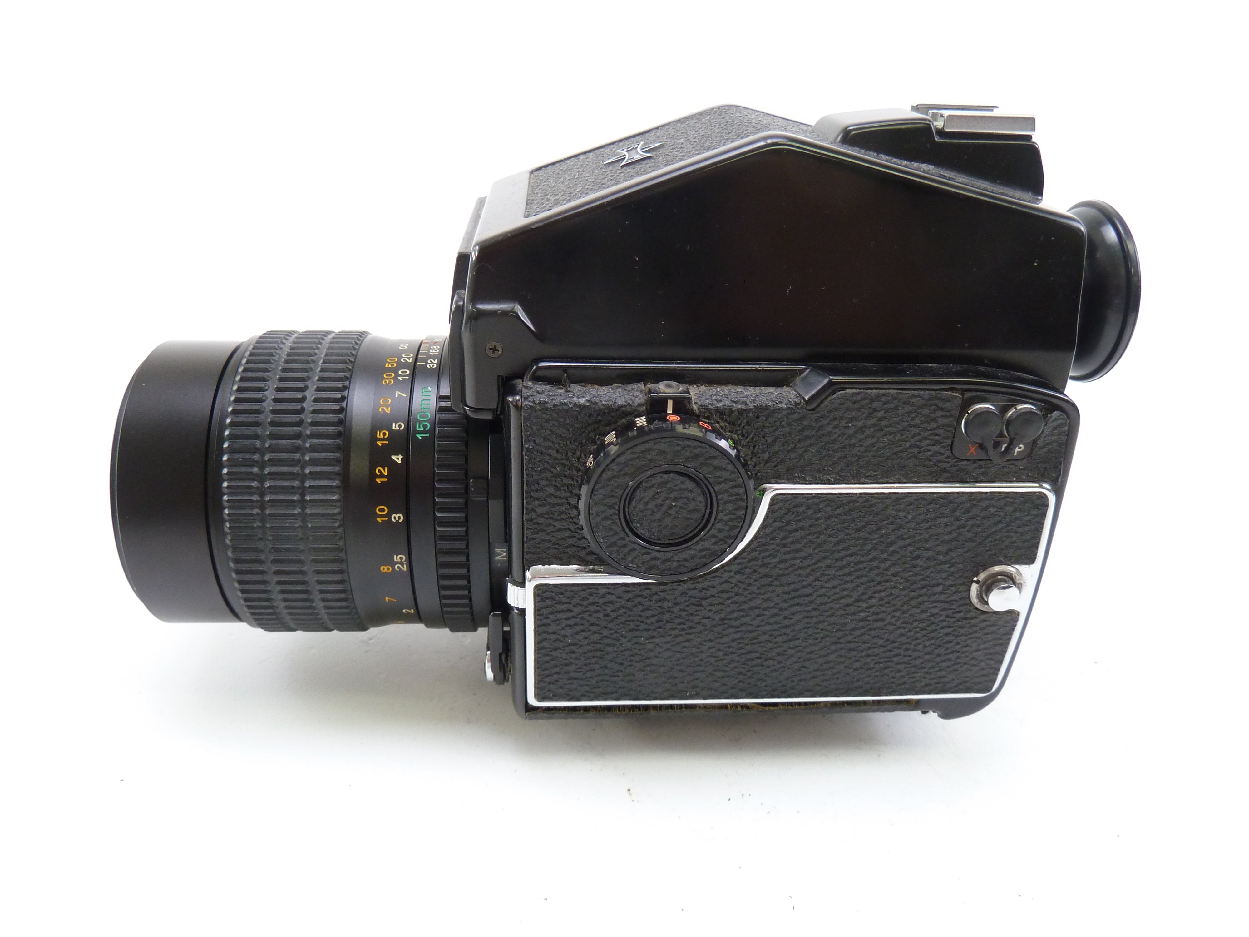 Mamiya M645 1000S Outfit with PD Meter Prism and 150MM F3.5 N Lens