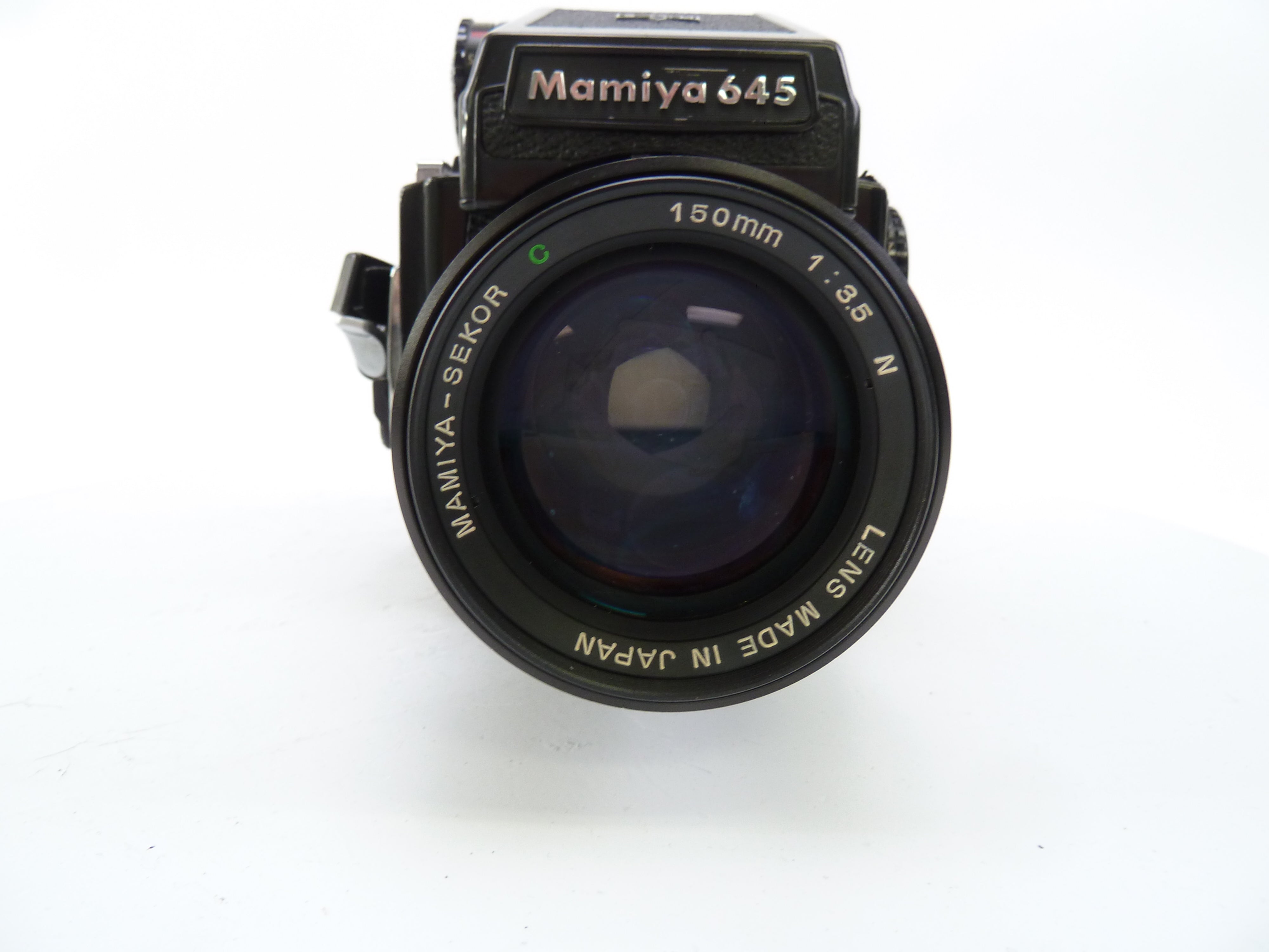 Mamiya M645 1000S Outfit with PD Meter Prism and 150MM F3.5 N Lens
