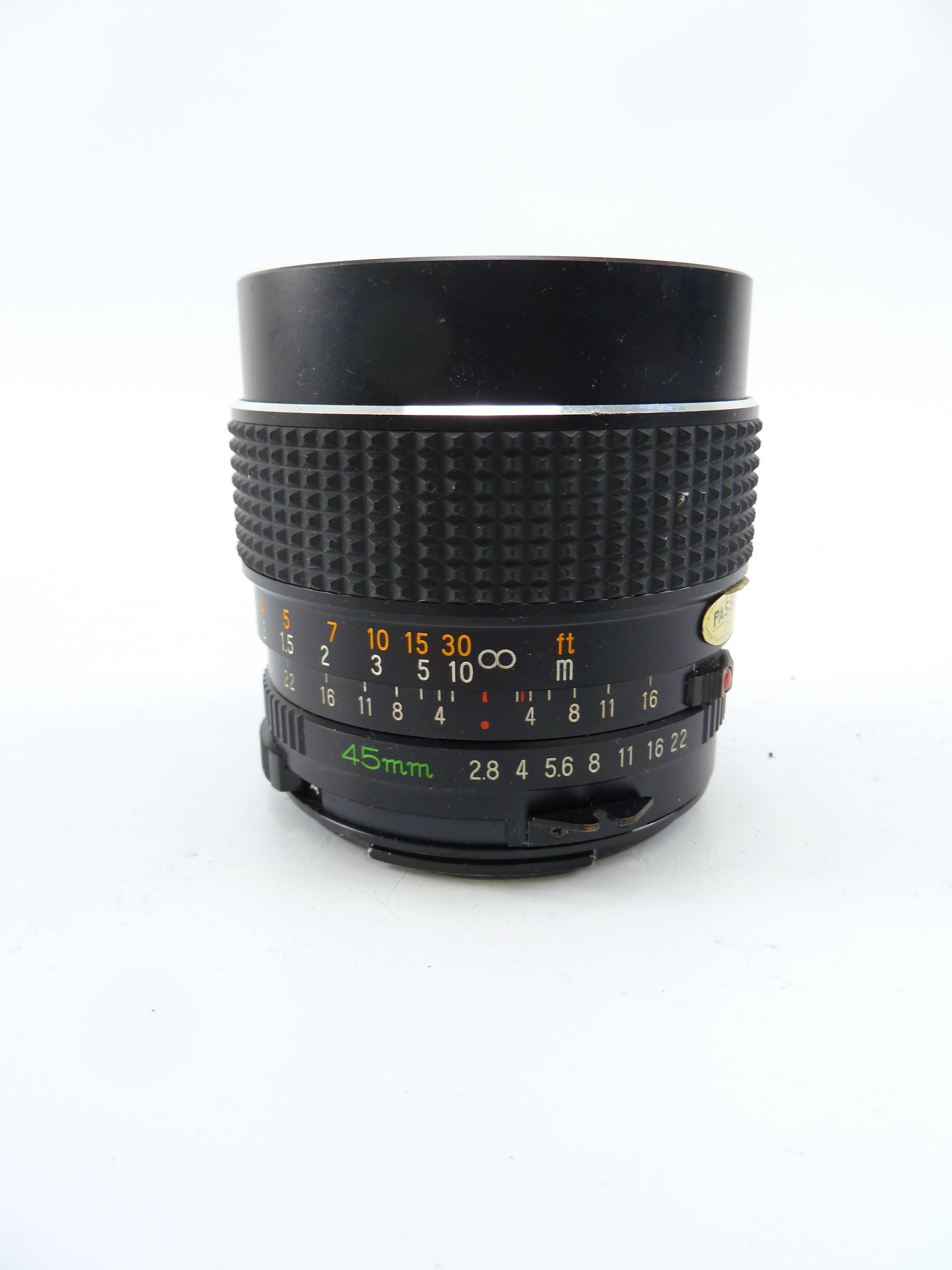 Mamiya 645 Pro 45MM f2.8 S C Wide Angle Lens