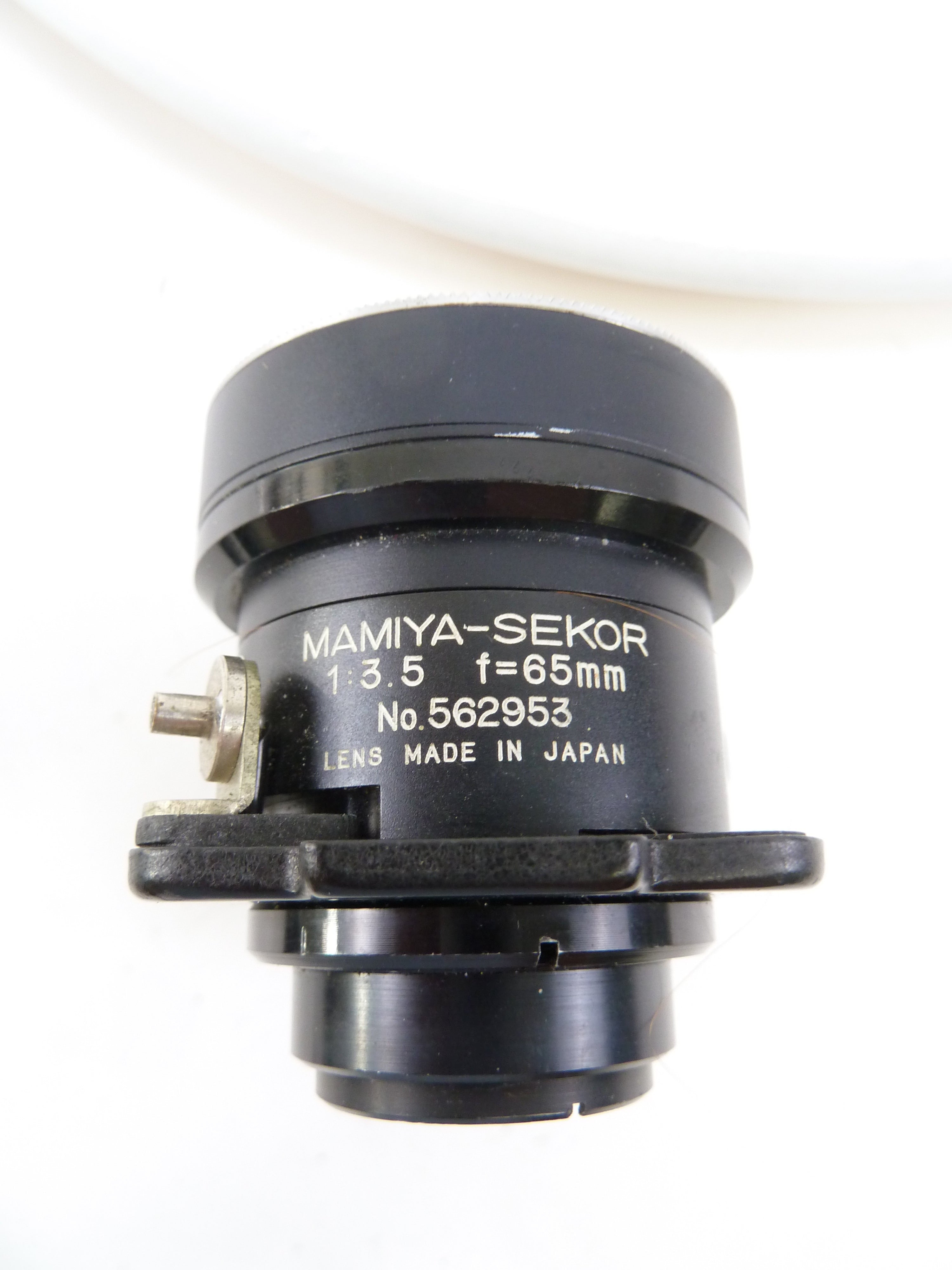 Mamiya Twin Lens Reflex 65MM F3.5 Wide Angle Lens