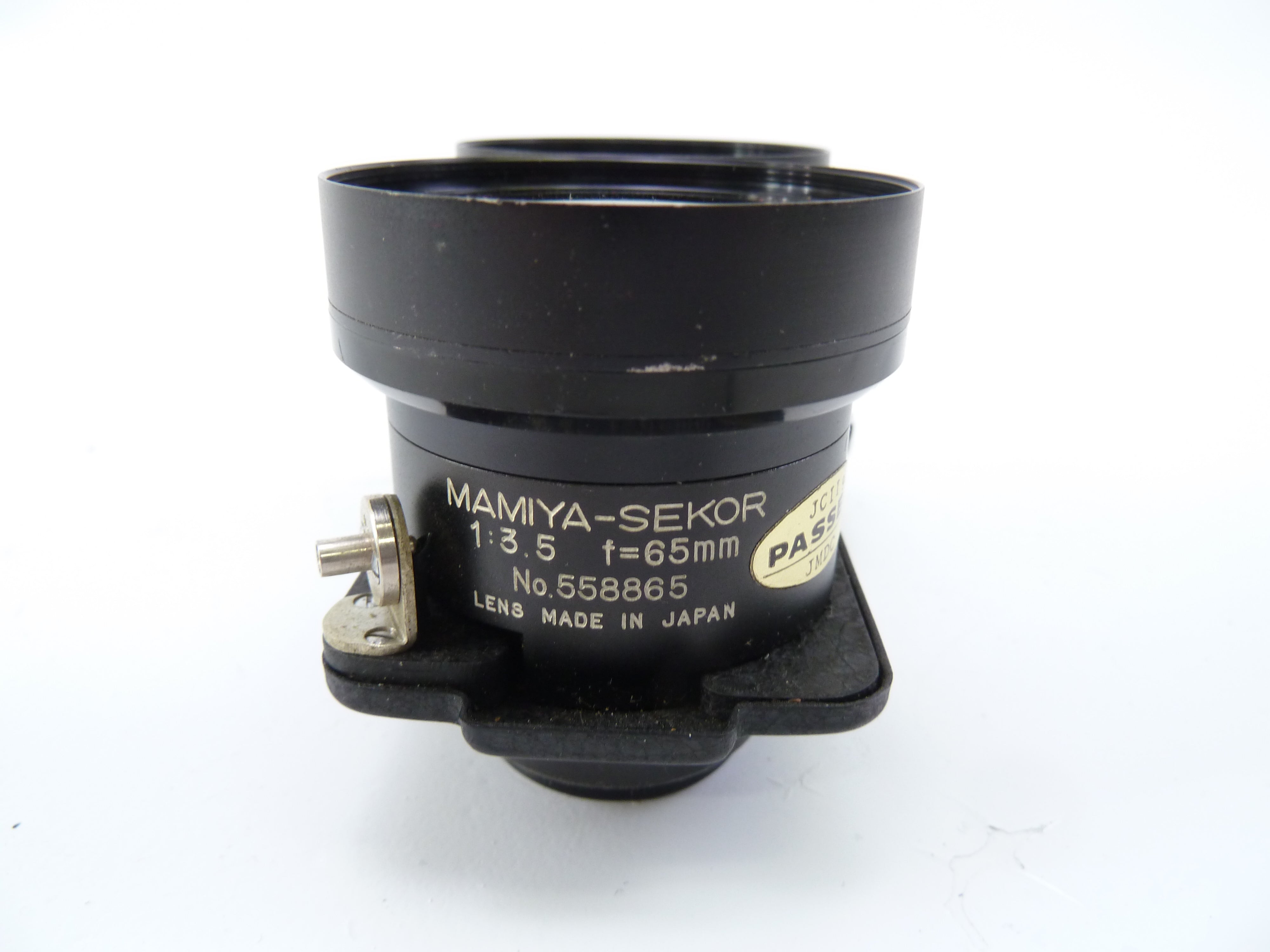 Mamiya Twin Lens Reflex 65MM F3.5 Wide Angle Lens with case