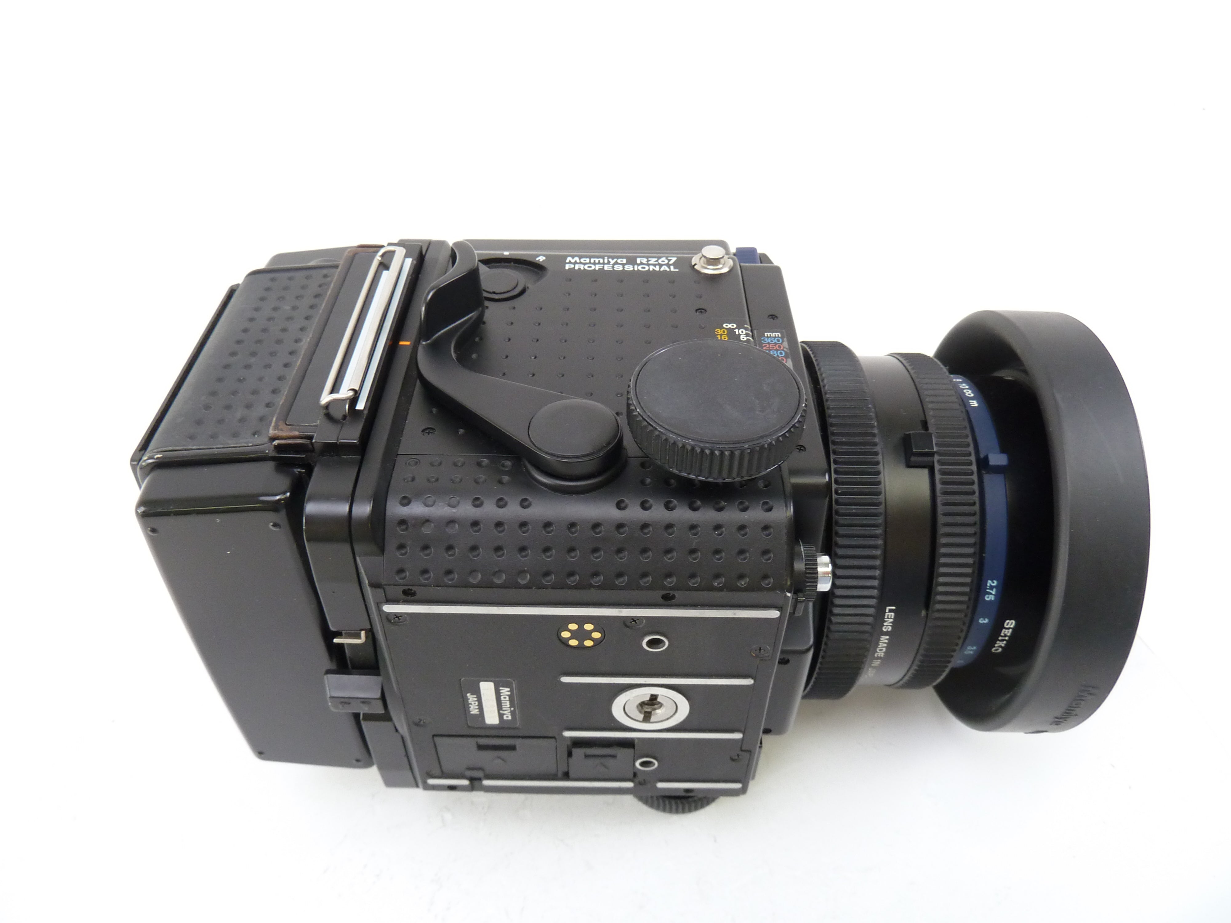 Mamiya RZ67 Camera Outfit with 110MM f2.8 W Lens, Pro 120 Back, and WLF
