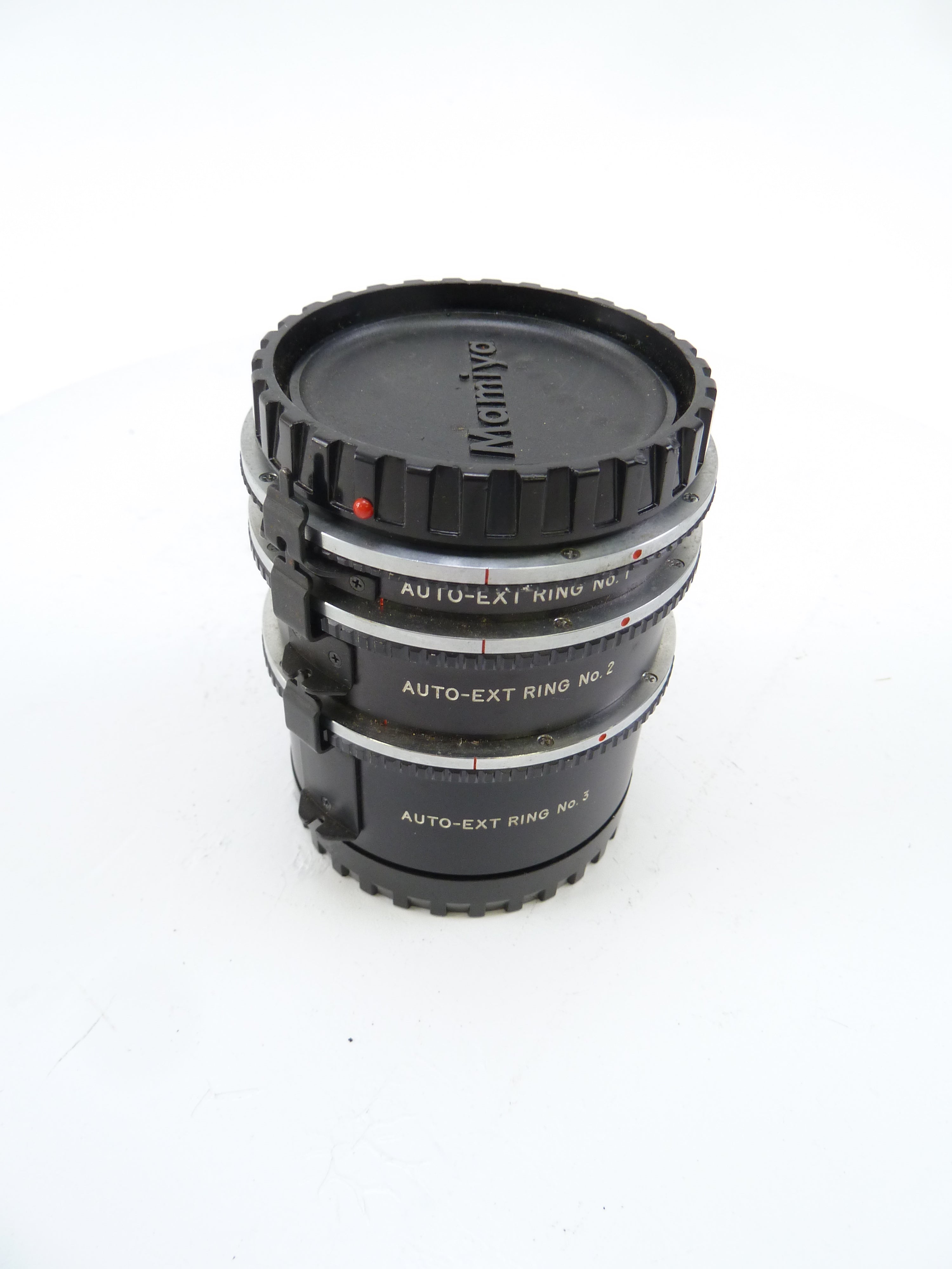 Mamiya 645 Pro Auto Extension Tube Set 1, 2, and 3