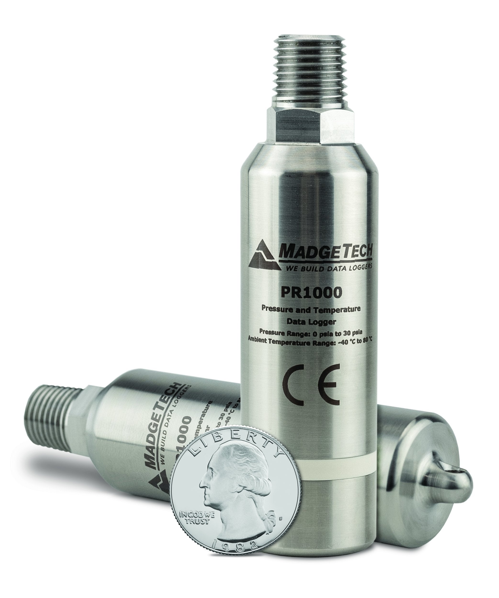 PR1000 Submersible Temperature and Pressure Data Logger