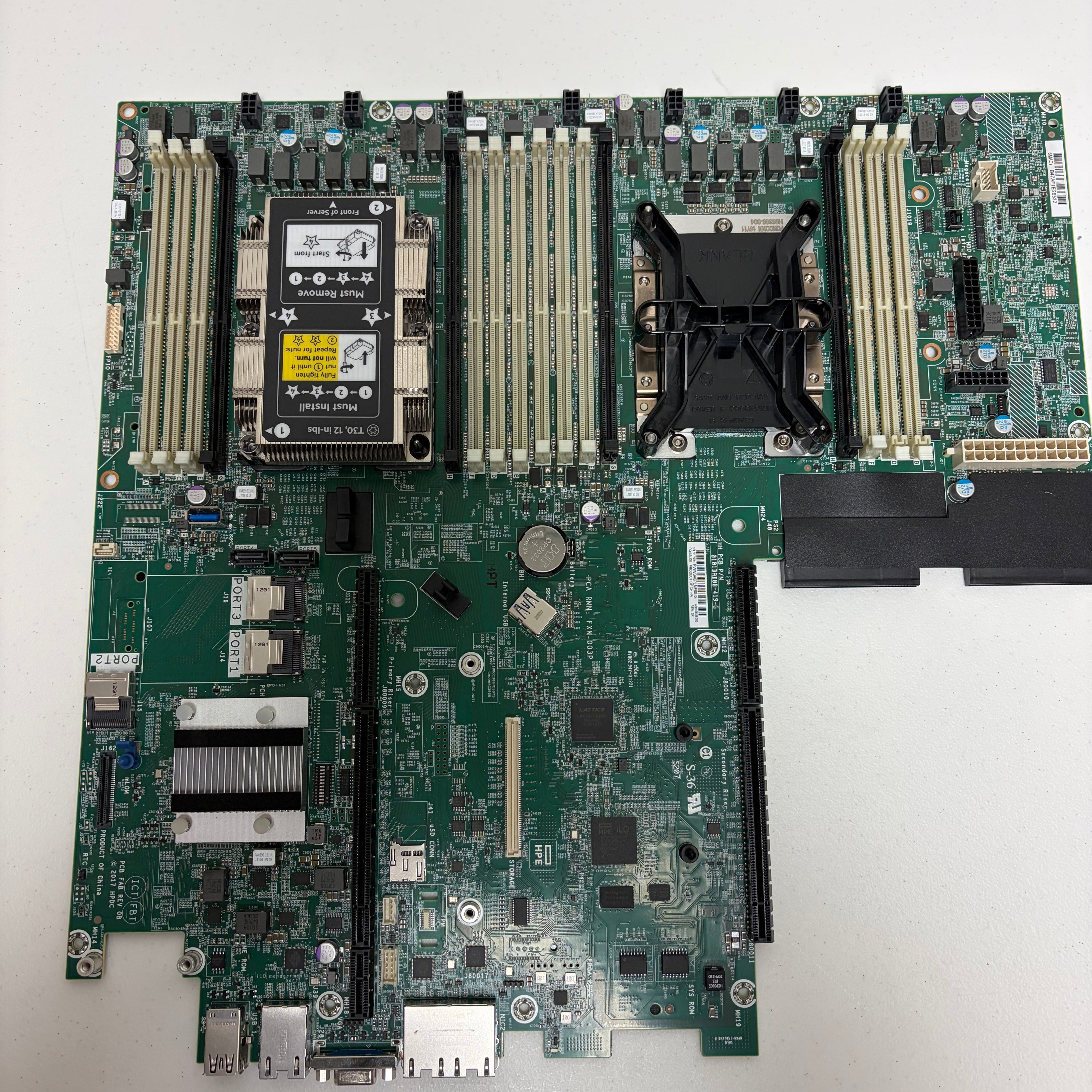 HPE P11709-001 854836-002 - DL160 Gen10 System Board | Alo Tech Solutions