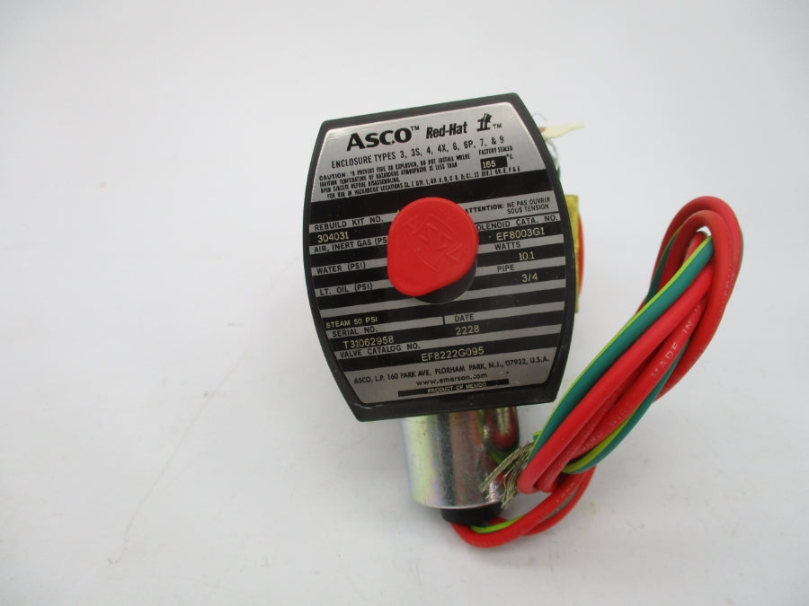 ASCO EF8222G095 110/120V 50PSI 3/4" NSMP