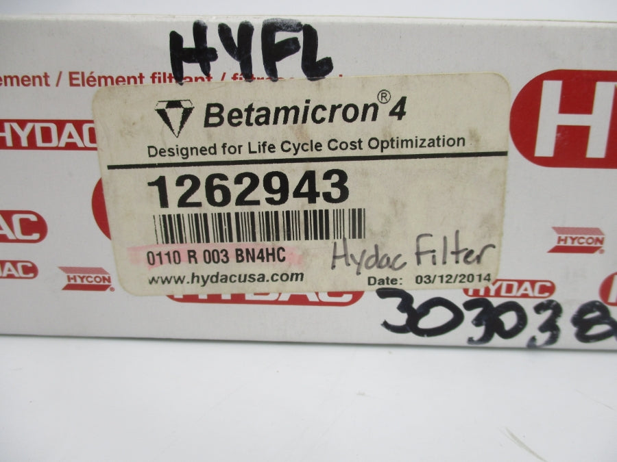 HYDAC 0110R003BN4HC NSMP