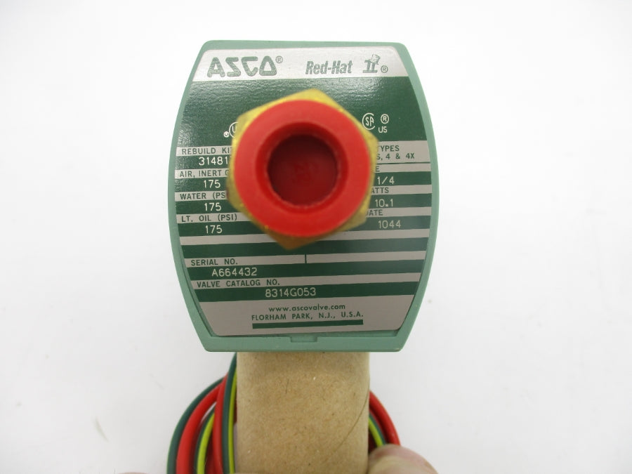 ASCO 8314G053 110/120V 175PSI 1/4" NSMP