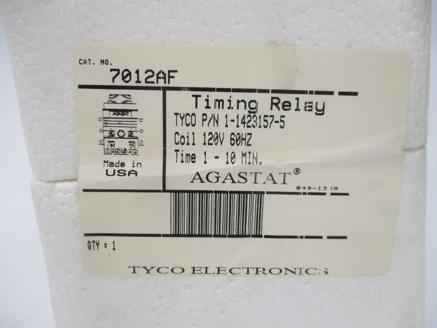 AGASTAT 7012A2F 1-1423157-5 120V 1-10M NSMP