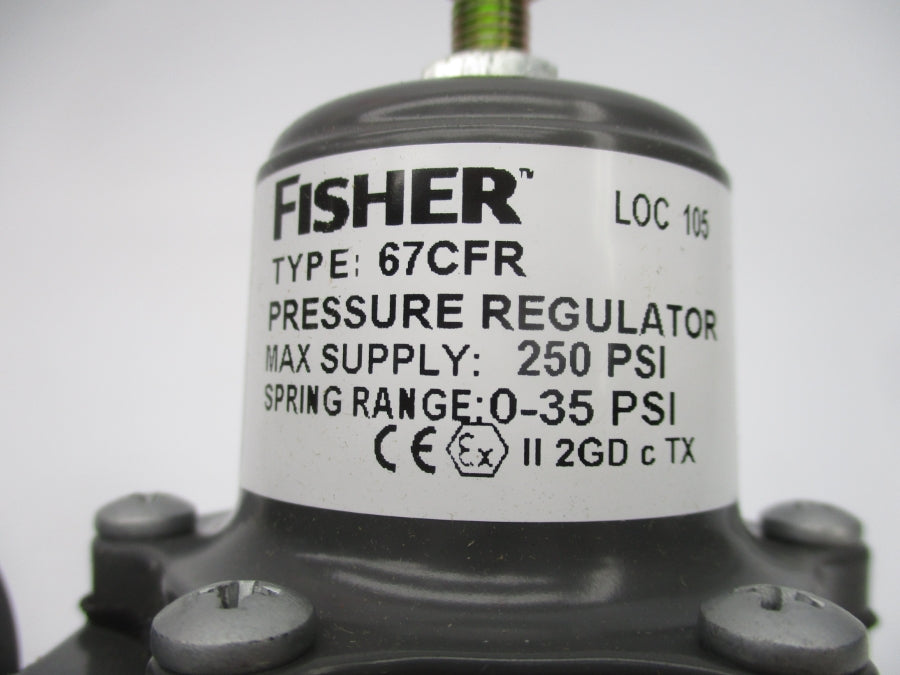 FISHER 67CF-1663-38426 67CFR-206 0-35PSI 1/4" NSMP